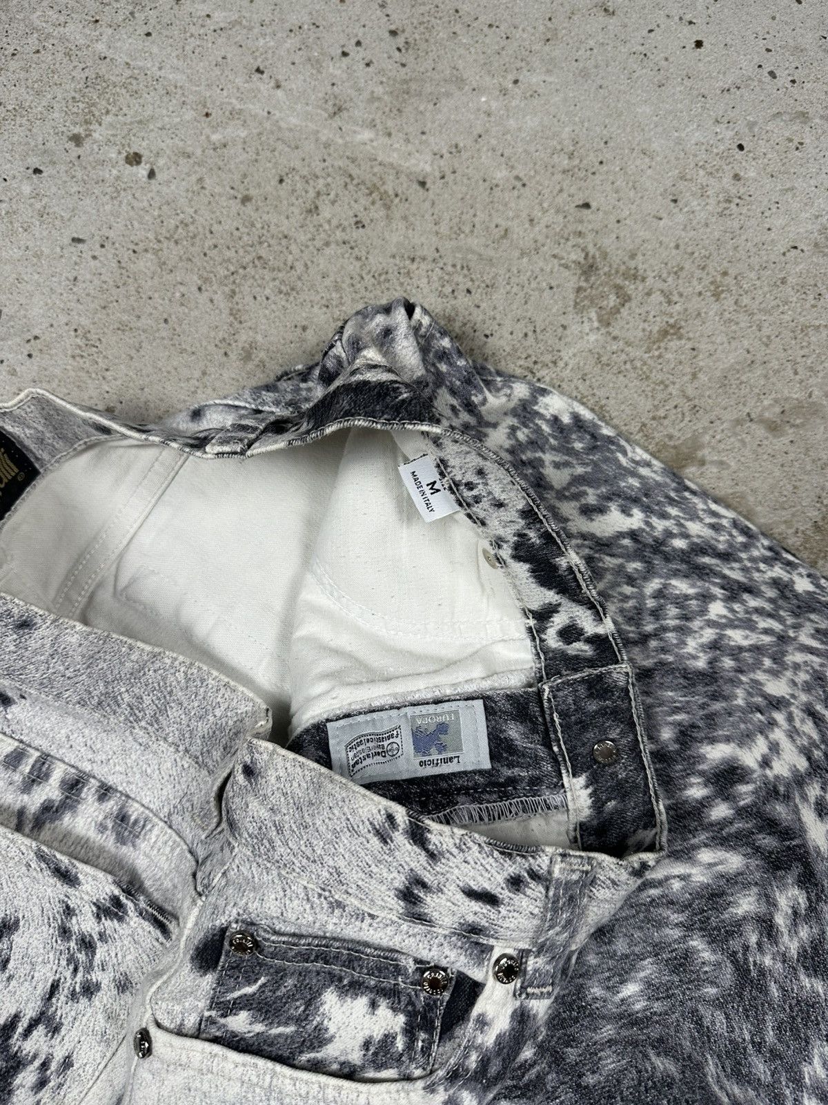 Roberto Cavalli FW1999 Roberto Cavalli Furry Cawprint Movement Pants Size 29" - 11 Thumbnail