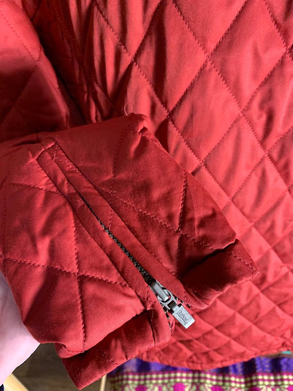 Barbour × Vintage VERY RARE BARBOUR MATT UTLITY RIB QUILT ENGLAND STYLE Y2K Size M / US 6-8 / IT 42-44 - 8 Thumbnail