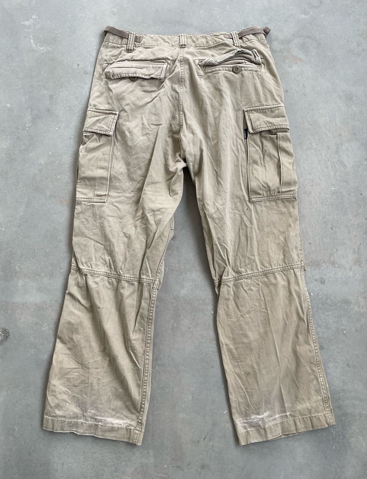 Avirex × Vintage AVIREX DISTRESSED CARGO PANT Size US 36 / EU 52 - 6 Thumbnail
