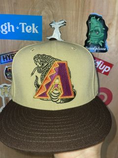 Exclusive New Arizona Diamondbacks Serpientes Fitted Hat MLB Club Size 7 1/2