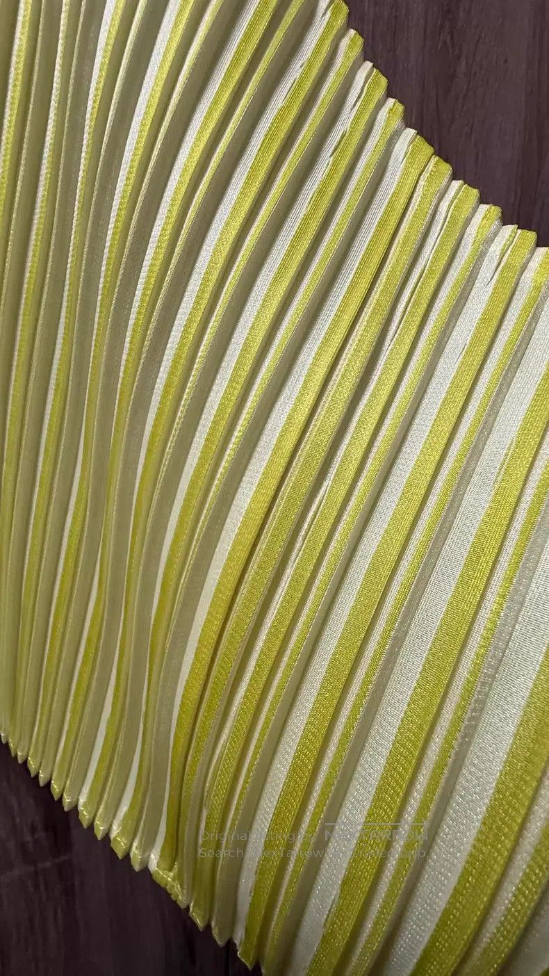 Issey Miyake Issey Miyake Yellow Tank Top Size L / US 10 / IT 46 - 5 Thumbnail