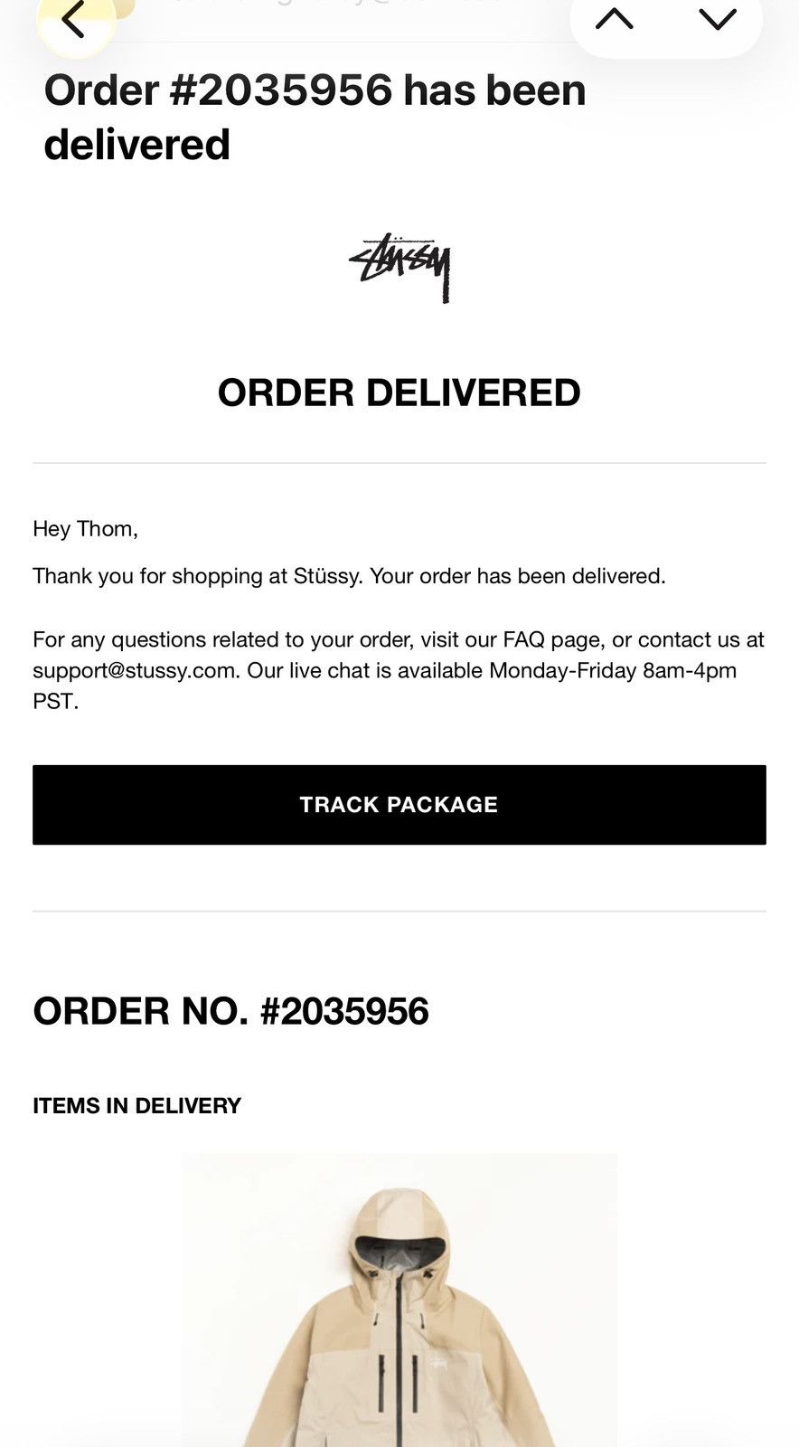 Stussy Stussy GORE-TEX Guide Shell Size US XL / EU 56 / 4 - 3 Thumbnail