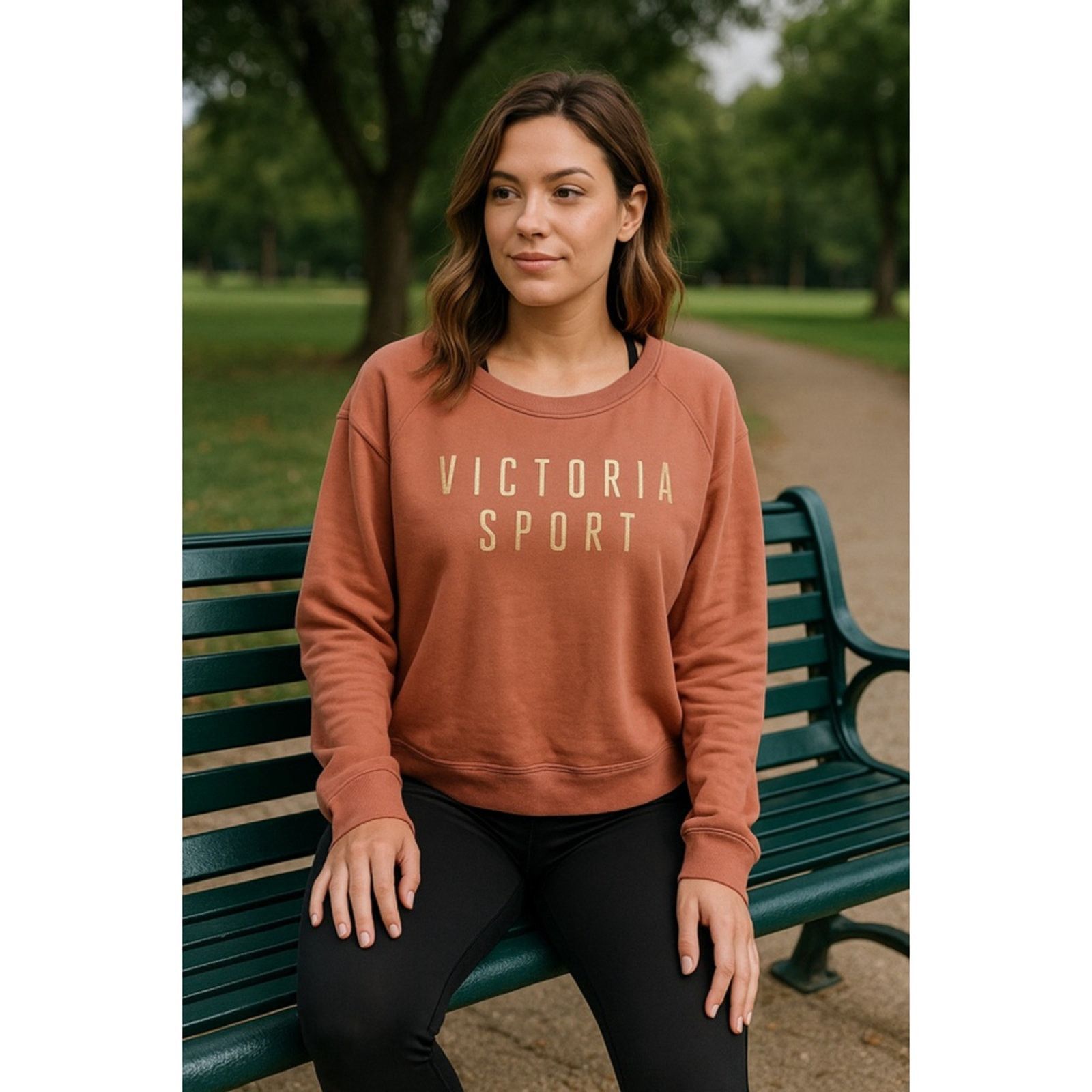 Other Athleisure Cozy Rose Pink Crewneck Pullover Victoria Sport L Size L / US 10 / IT 46 - 1 Thumbnail