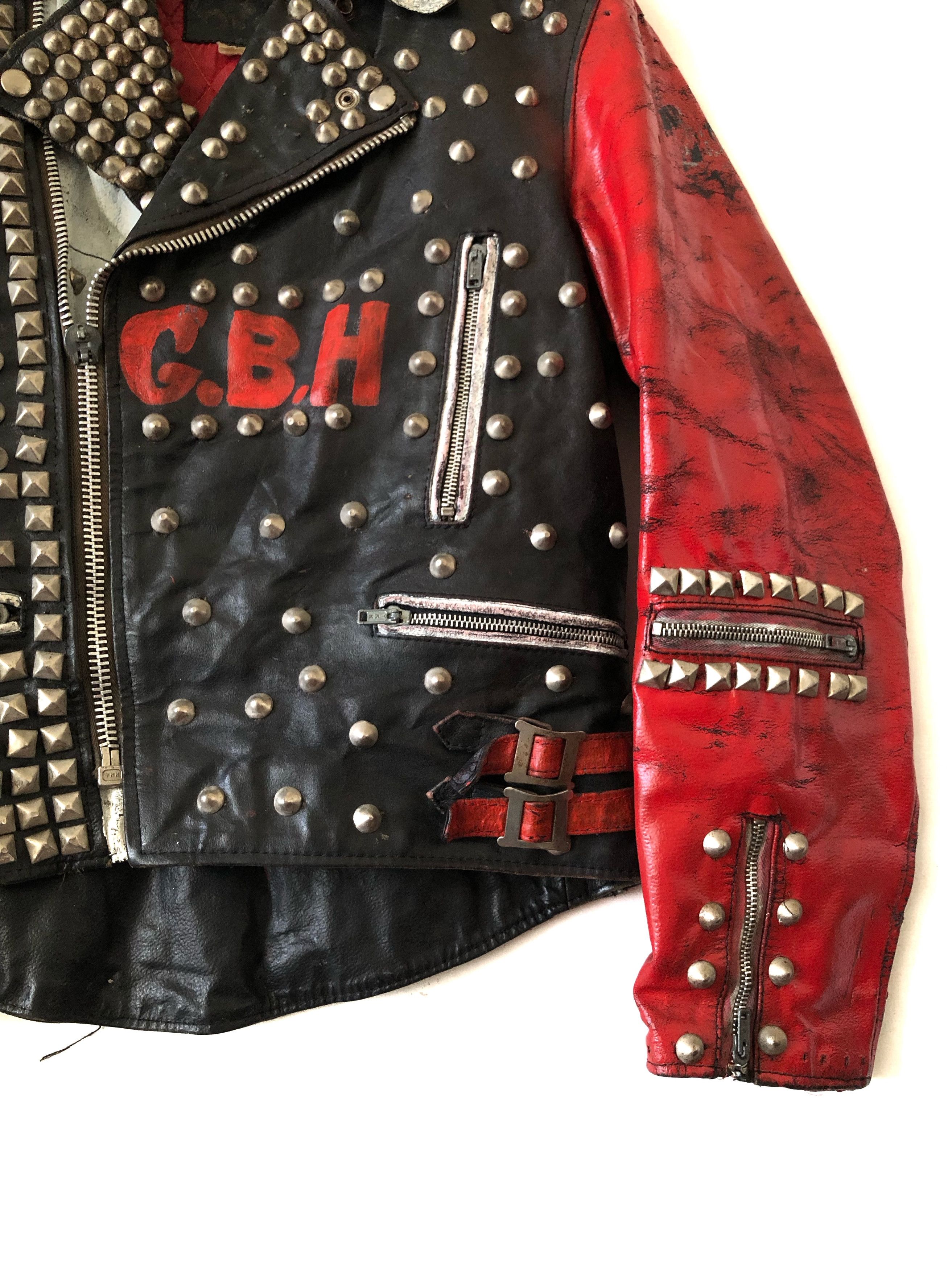 Band Tees GRAIL🔥80’S PUNK GBH DISCHARGE PUNK NOT DEAD LEATHER JACKET Size US S / EU 44-46 / 1 - 5 Thumbnail