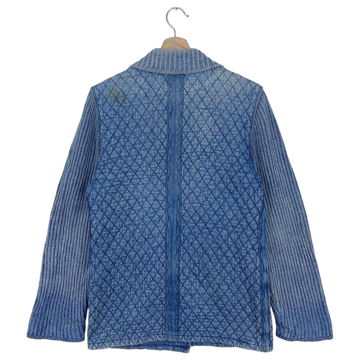 45rpm × Indigo Blue Willis Quilted Indigo Denim Jacket Size US S / EU 44-46 / 1 - 6 Thumbnail