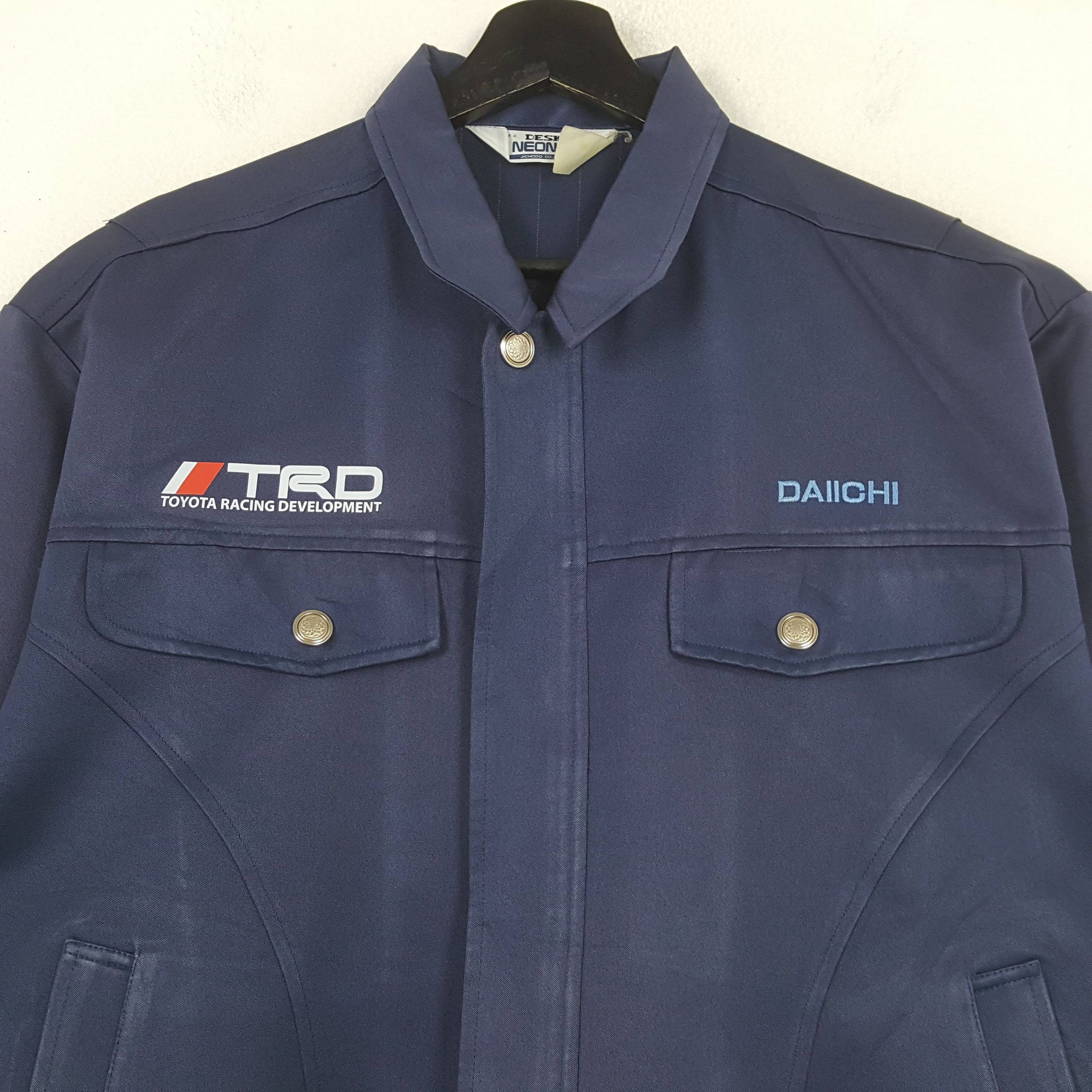 Vintage TRD TOYOTA RACING Motorsports Custom Art Jacket C293N4 Size US L / EU 52-54 / 3 - 4 Thumbnail