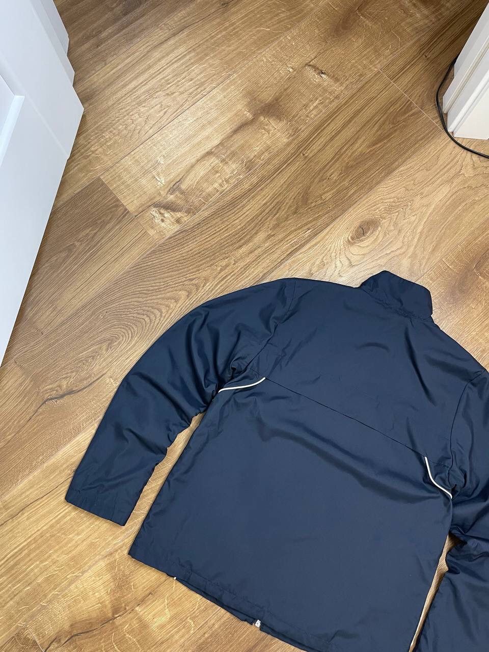 Nike Vintage Nike Court 90’s Y2K Style Drill Nylon Jacket Bomber Size US S / EU 44-46 / 1 - 12 Thumbnail