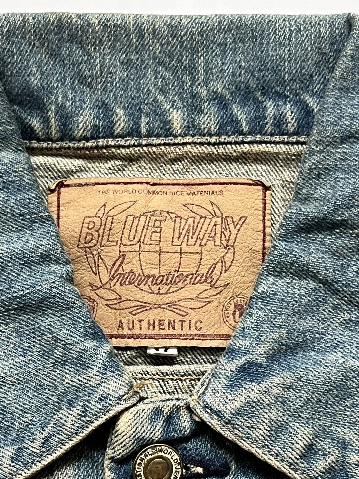 Japanese Brand Blue Way Type 3 Japanese Brand Trucker Denim Jacket Size US M / EU 48-50 / 2 - 2 Thumbnail