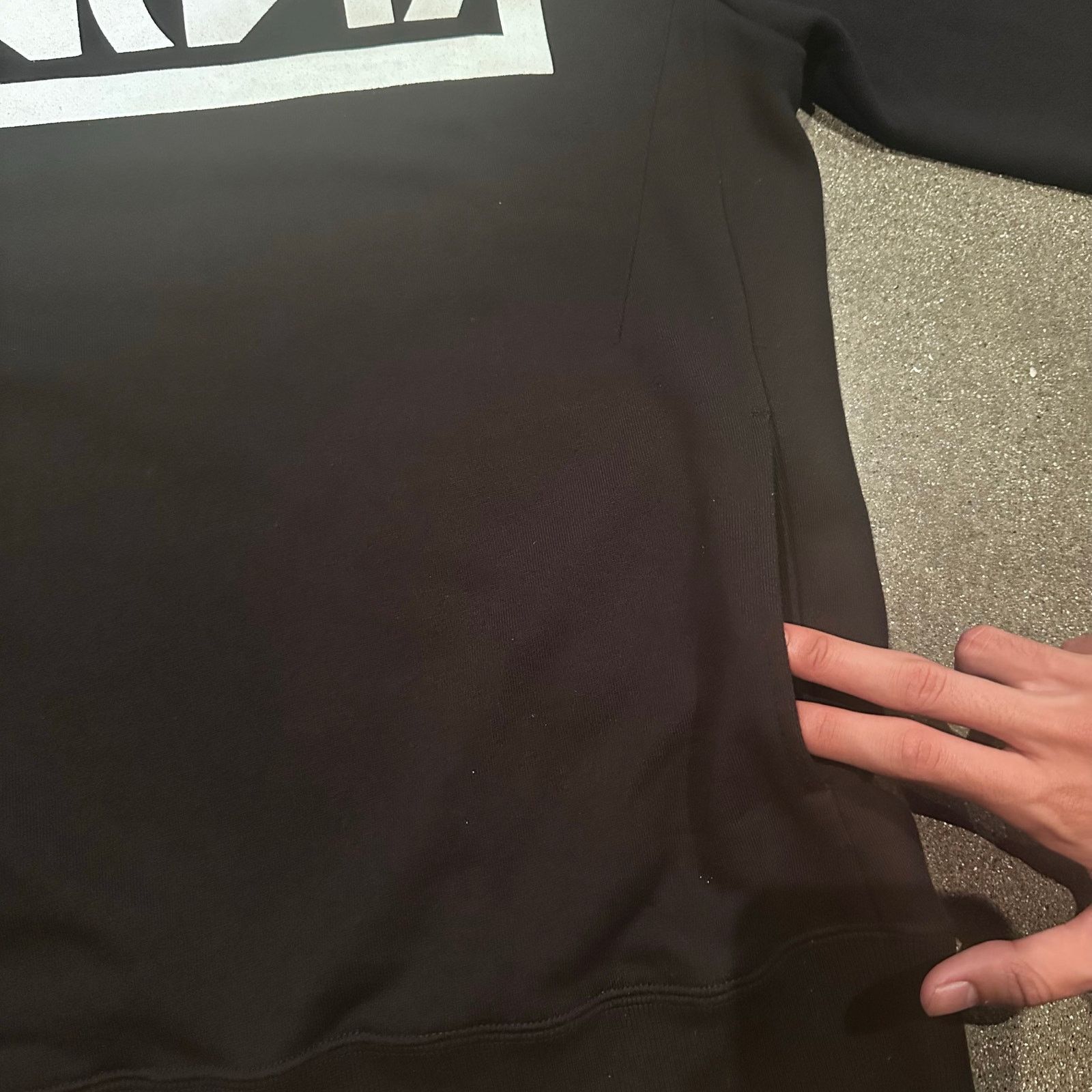 Number (N)ine number (n)ine denim graphic nine inch nails logo sweatshirt Size US L / EU 52-54 / 3 - 3 Thumbnail