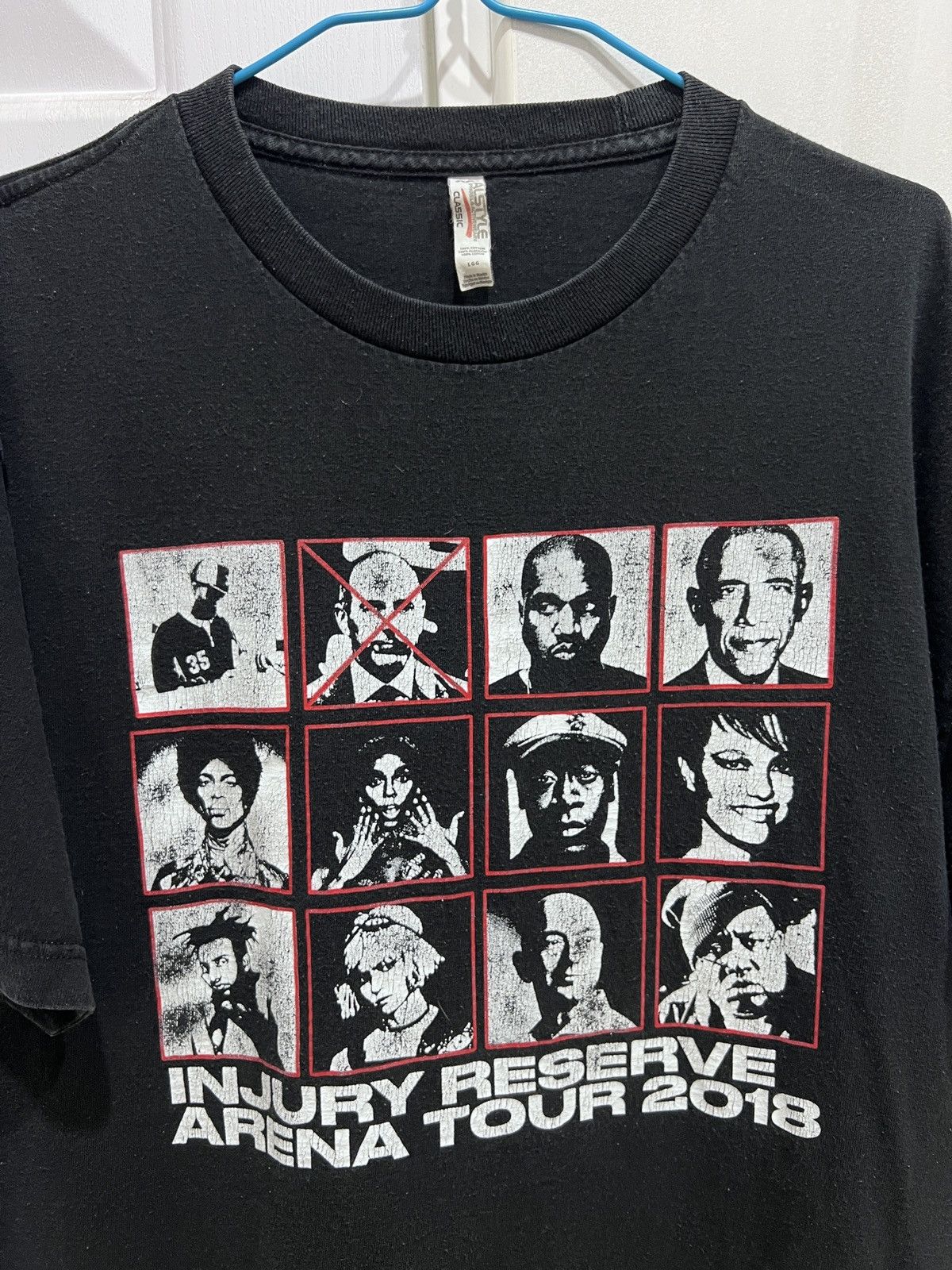 Rap Tees Very Rare 2018 Injury Reserve Arena Tour Tee L Hiphop Size US L / EU 52-54 / 3 - 1 Thumbnail