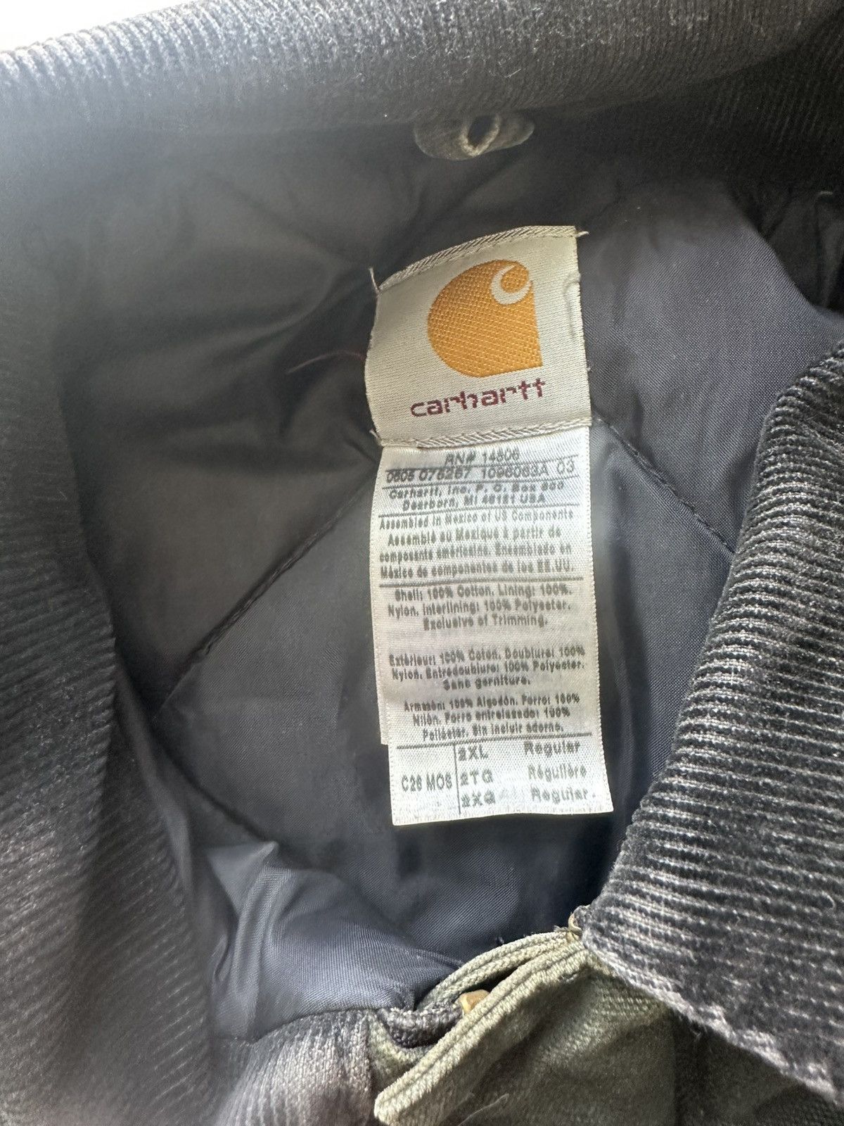 Carhartt × Vintage 2005 Carhartt Lined Men’s Jacket Size US XXL / EU 58 / 5 - 4 Thumbnail