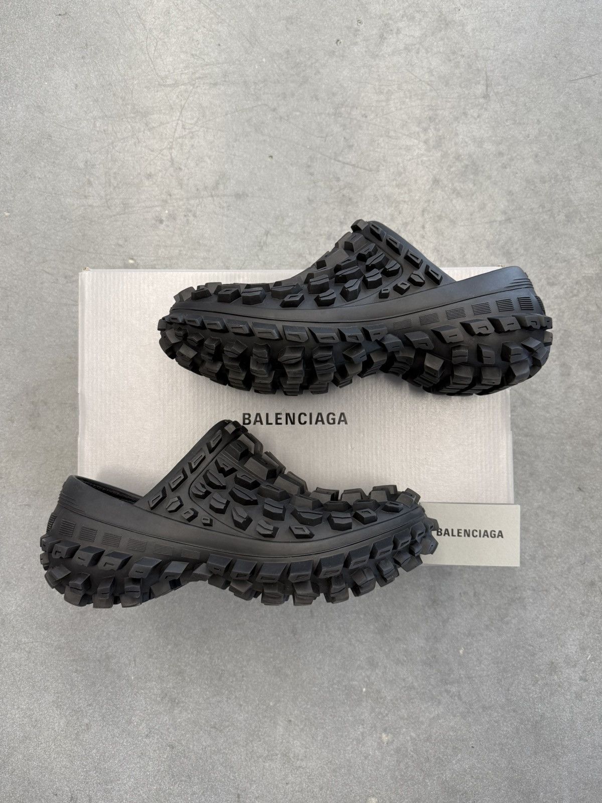 Balenciaga - Defender Rubber Clogs - Black Balenciaga