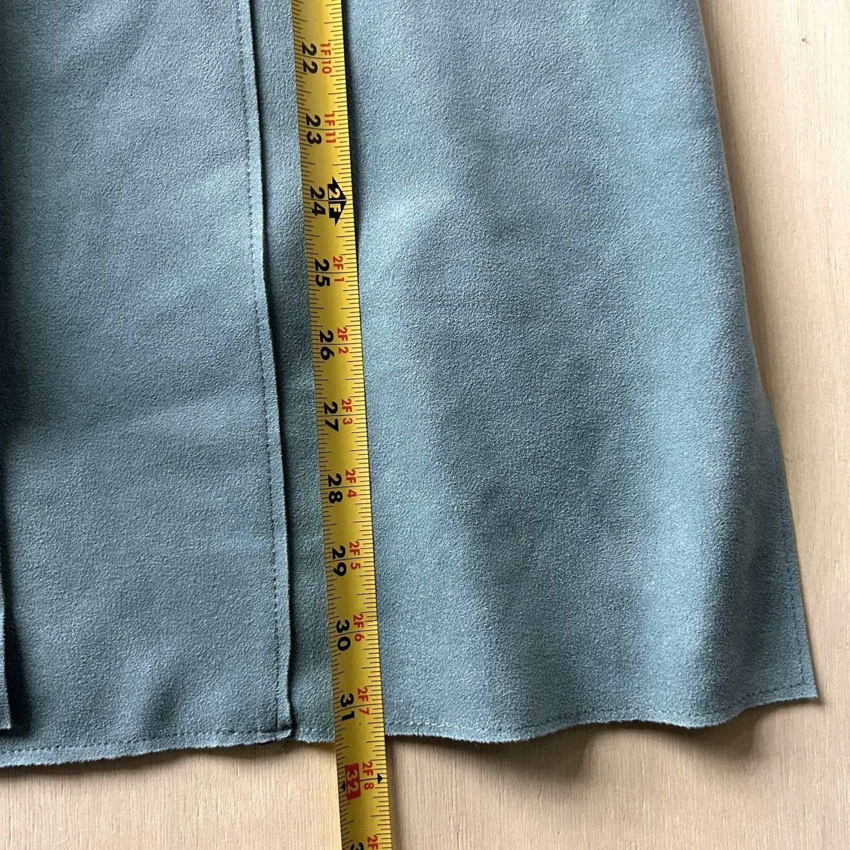 Vintage VINTAGE Philosophy Republic Clothing Coat Womens Medium Green Open Front Mid-Length Size M / US 6-8 / IT 42-44 - 5 Thumbnail
