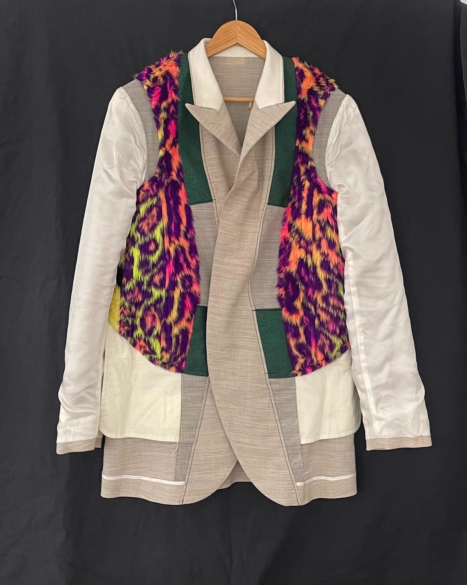 Comme des Garcons Comme des Garçons Homme Plus 18SS Reversible Long Blazer Ｑ21 Size 48L - 1 Thumbnail
