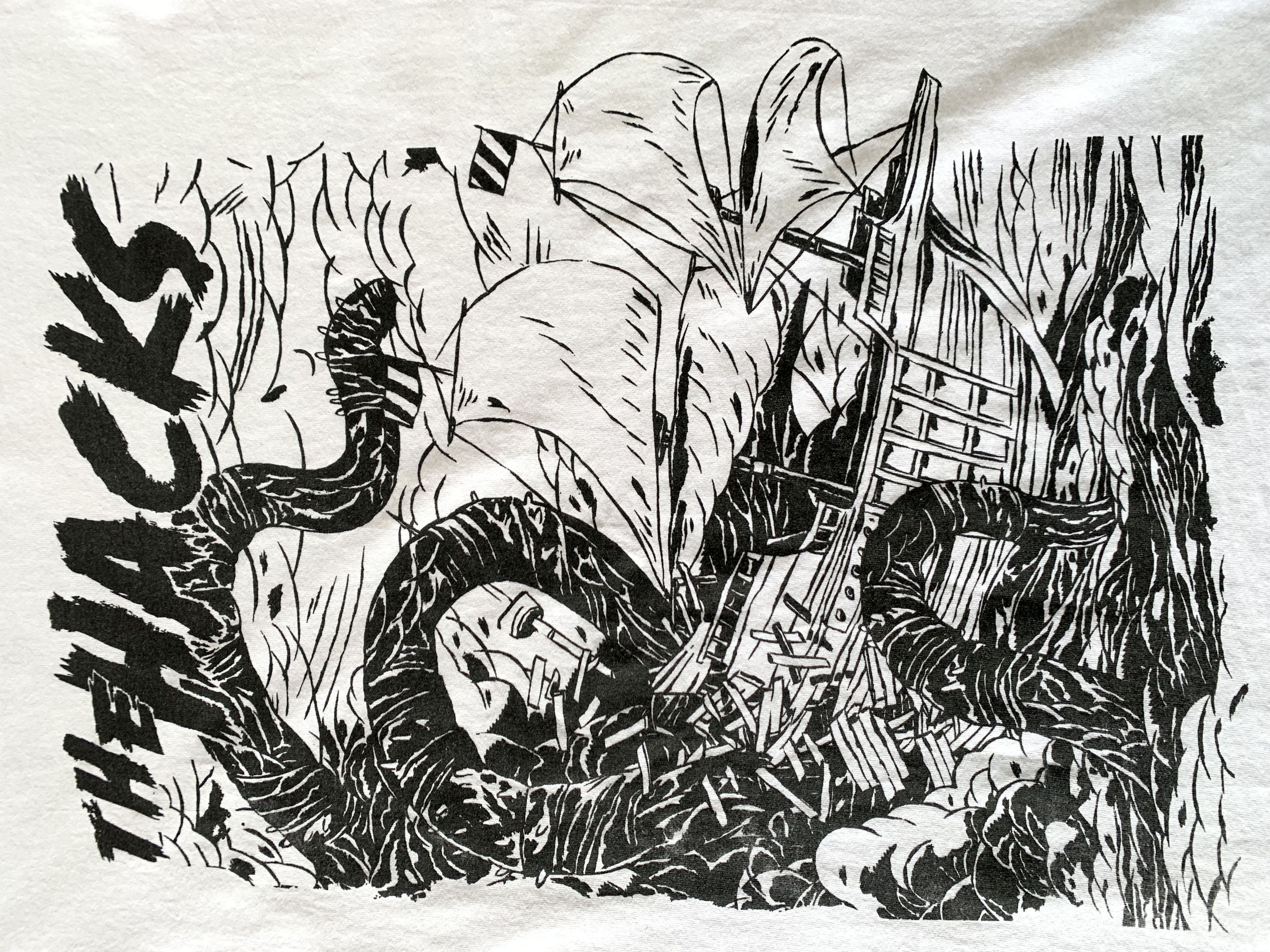 Fruit Of The Loom The Hacks Printed Cotton T-Shirt Size US M / EU 48-50 / 2 - 5 Thumbnail