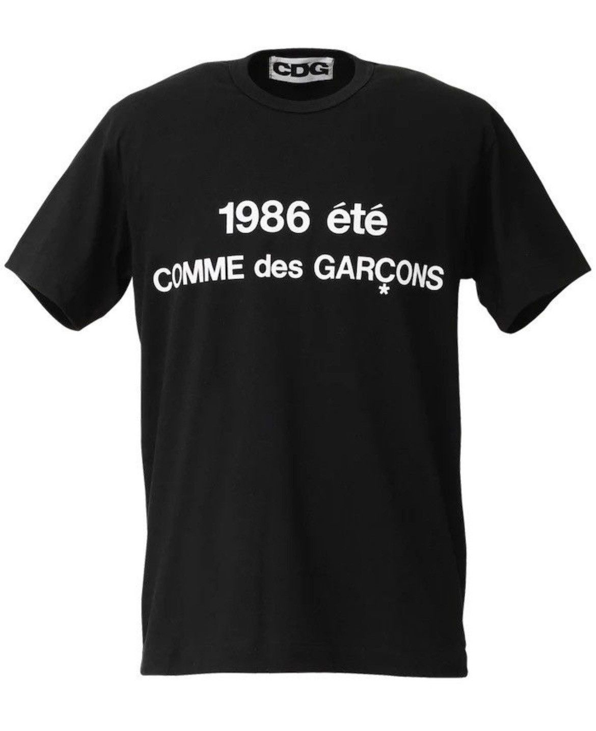 CDG by Comme des Garcons CDG T-SHIRT '1986 COMME des GARÇONS Tee size L Size US L / EU 52-54 / 3 - 2 Thumbnail