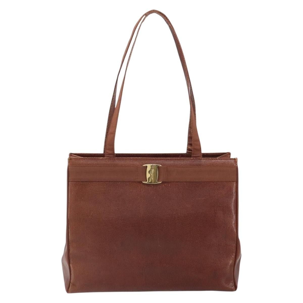 Salvatore Ferragamo Salvatore Ferragamo Vala tote Leather Size ONE SIZE - 1 Thumbnail