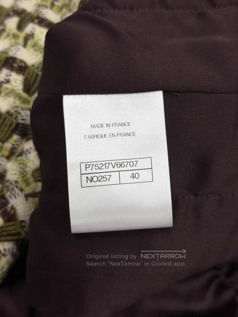 Chanel Chanel Dakar series twill soft tweed colour-blocked jacket Size S / US 4 / IT 40 - 5 Thumbnail
