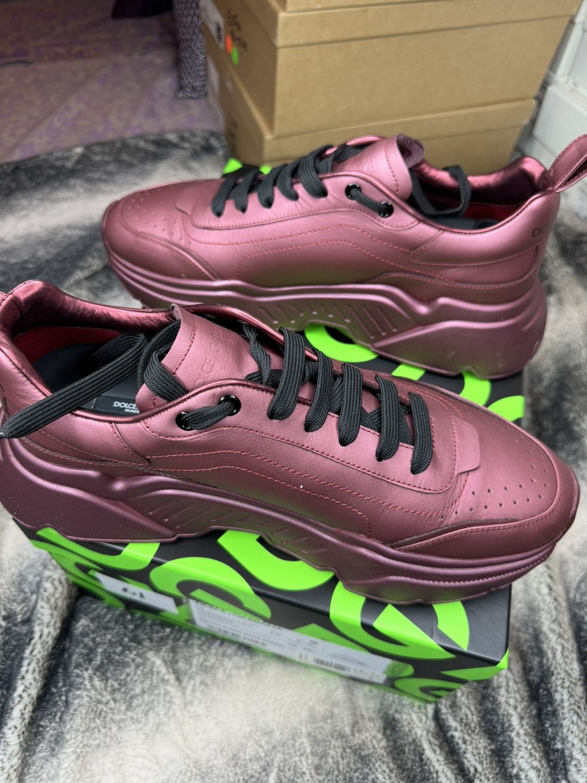 Dolce & Gabbana Dolce & Gabbana Sneaker Bassa Vitello Nappato Size US 11 / EU 44 - 16 Thumbnail