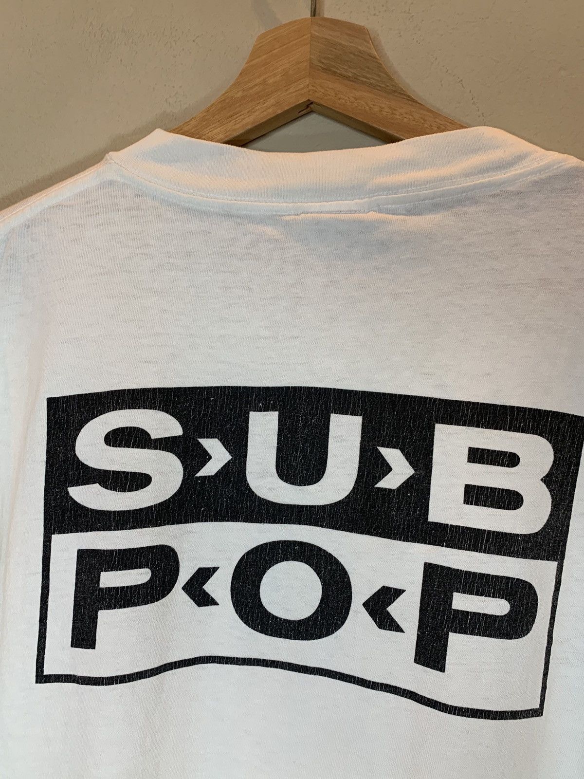 Band Tees *RARE* Vintage 1988 Sub Pop LOSER Kurt Cobain Nirvana Shirt Size US XL / EU 56 / 4 - 4 Thumbnail