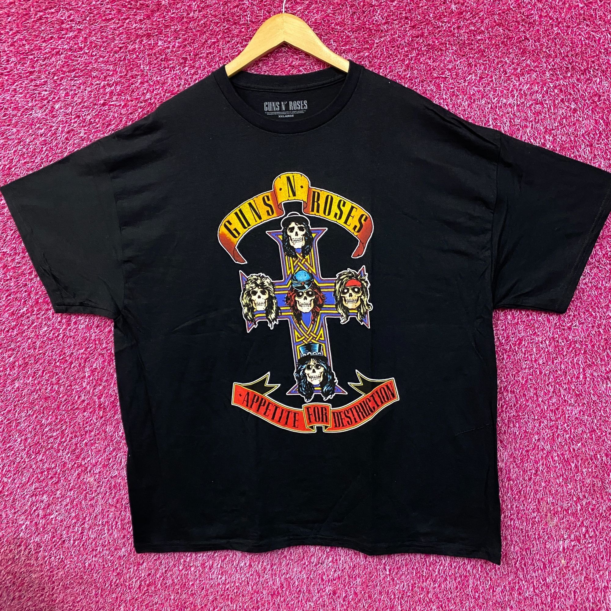 Guns N' Roses Guns N' Roses Appetite For Destruction Rock Band T-Shirt 2XL Size US XXL / EU 58 / 5 - 1 Thumbnail