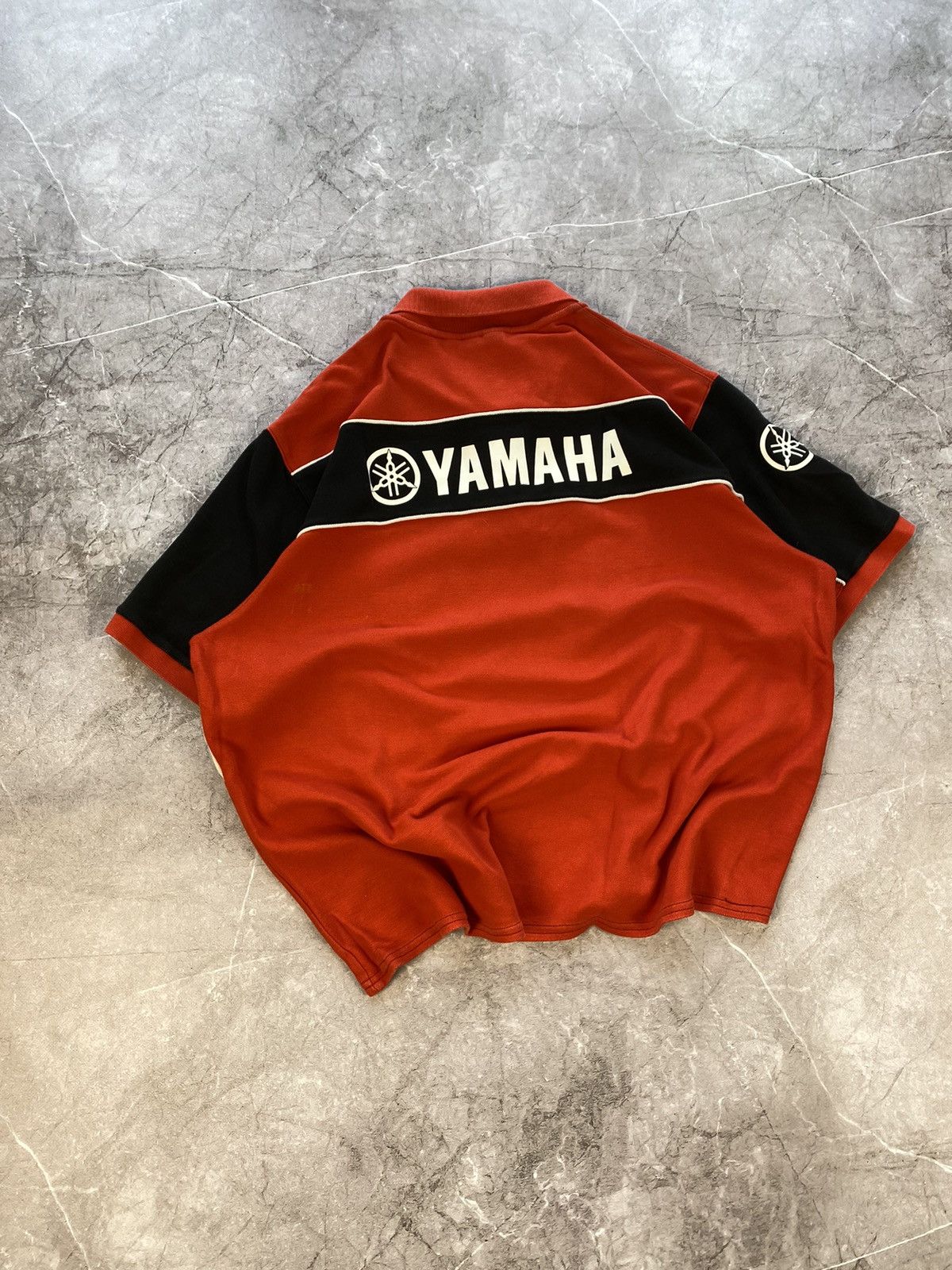 Vintage × Yamaha Vintage Yamaha Official Racing Polo Shirt Moto Tee Formula 1 Size US XL / EU 56 / 4 - 6 Thumbnail
