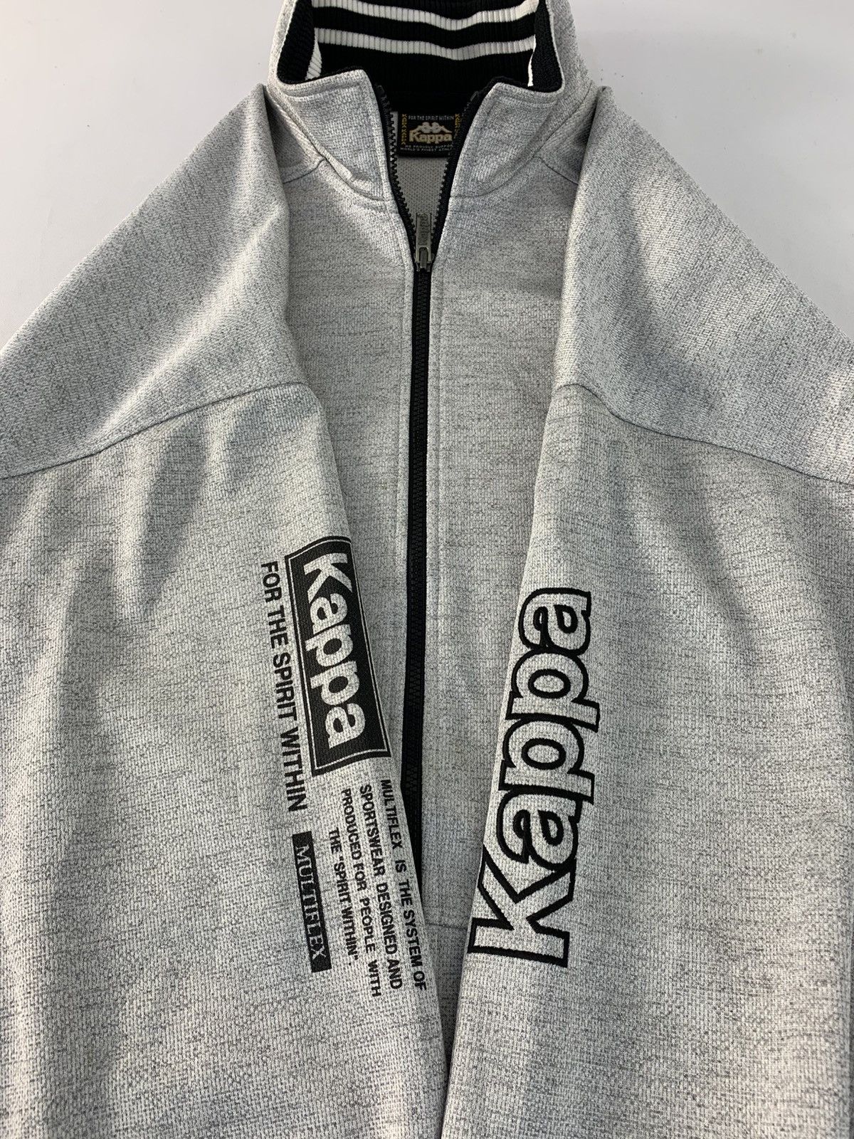 Kappa 90s Kappa Track Zipper Jacket Embroidery Big Logo Size US XL / EU 56 / 4 - 4 Thumbnail