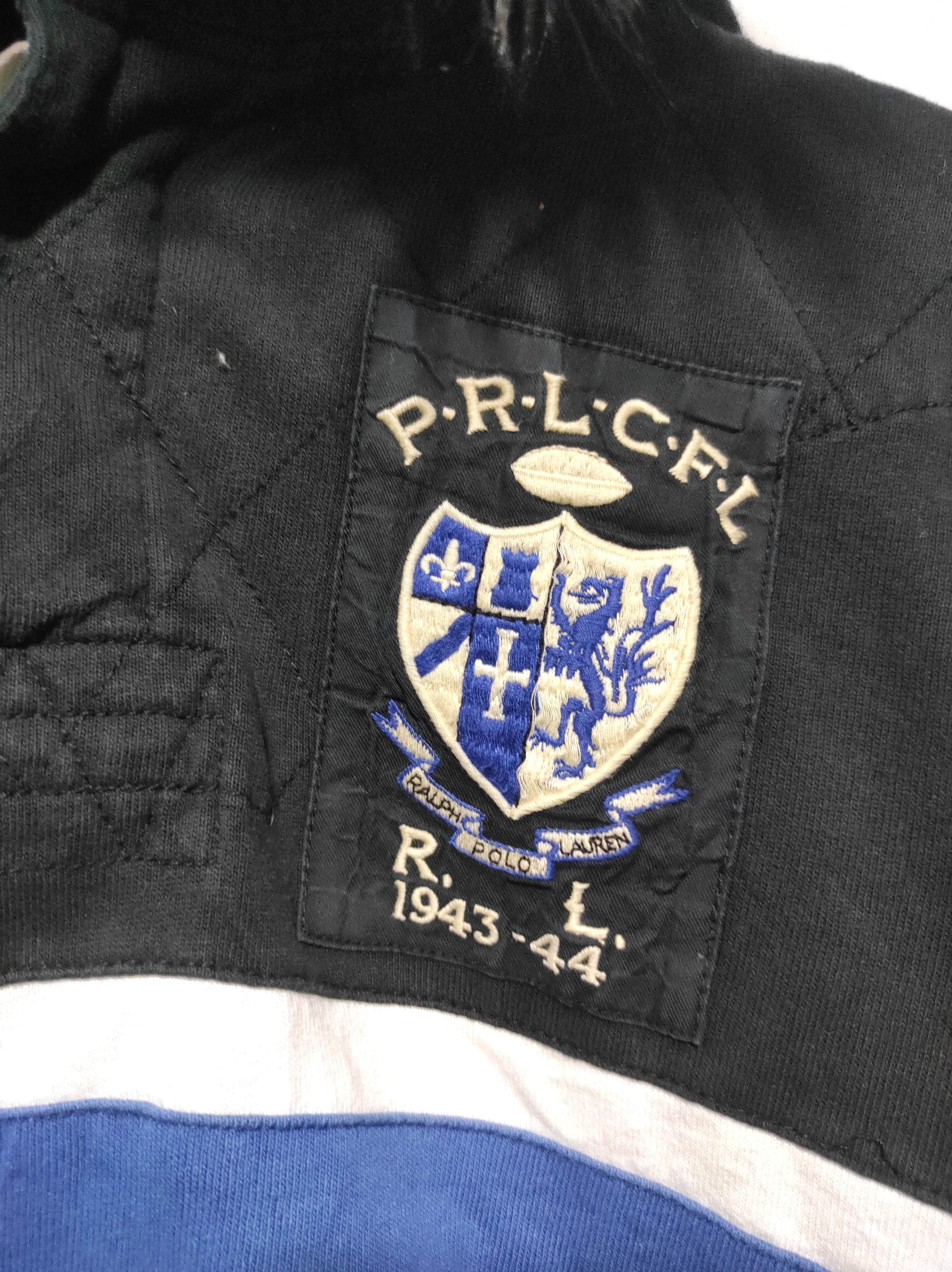 Polo Ralph Lauren Polo Ralph Lauren Football Half Button Fur Hoodie LGB style Size US S / EU 44-46 / 1 - 6 Thumbnail