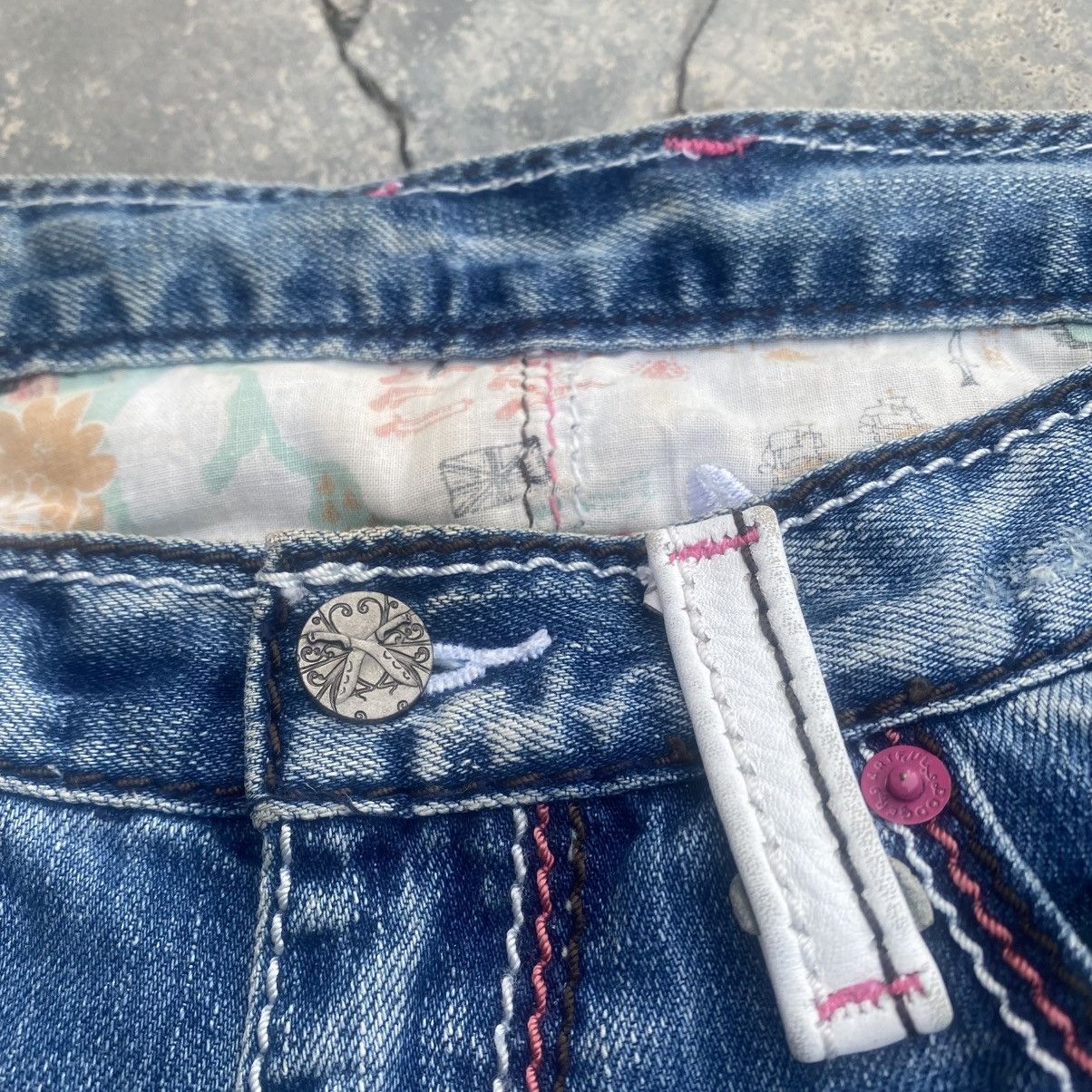 Artful Dodger ARTFUL DODGER Grunge Gun Shot Jeans Size US 32 / EU 48 - 11 Thumbnail