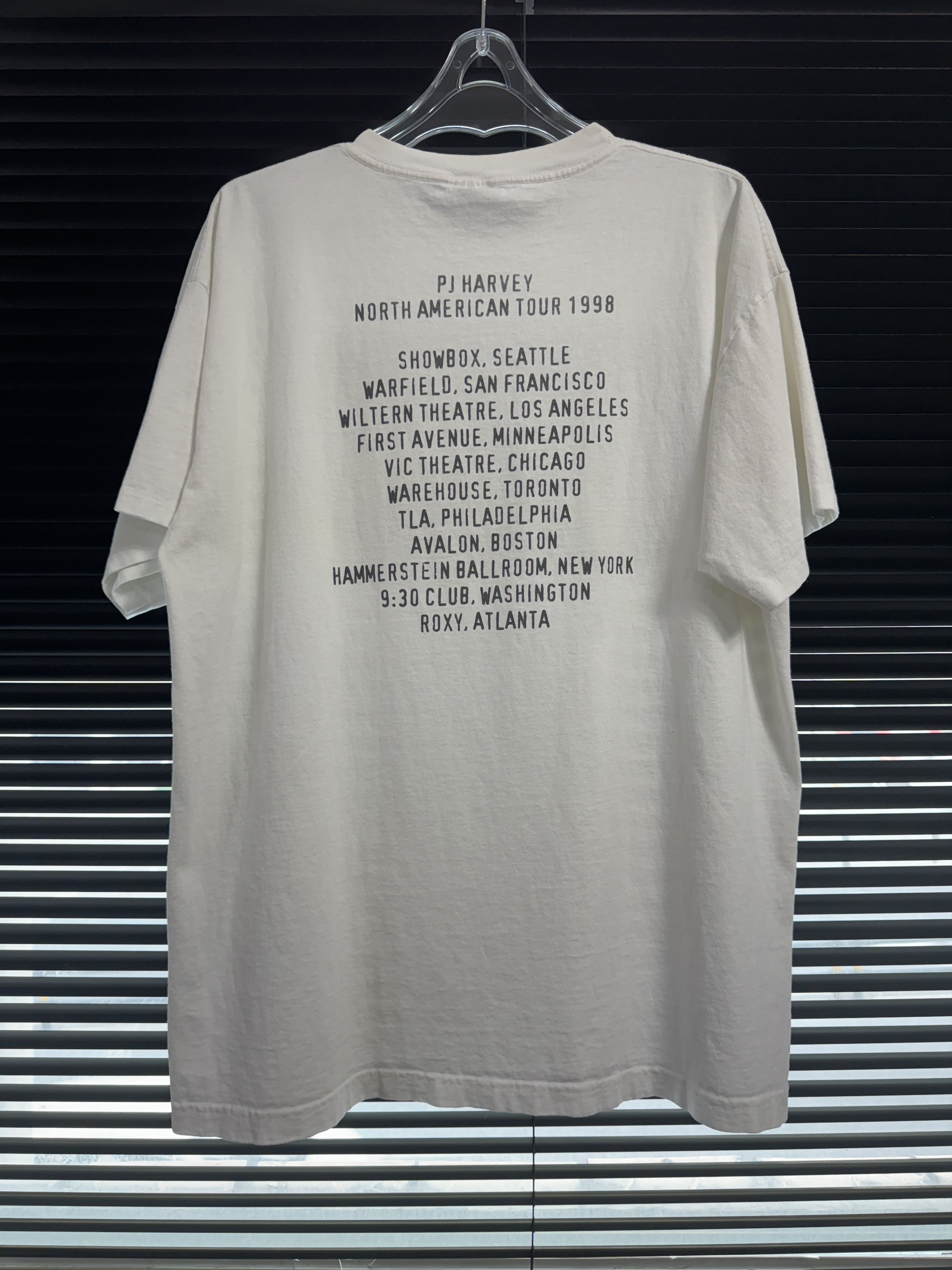 Band Tees Vintage 90s PJ Harvey Photo Tee Size US XL / EU 56 / 4 - 2 Thumbnail