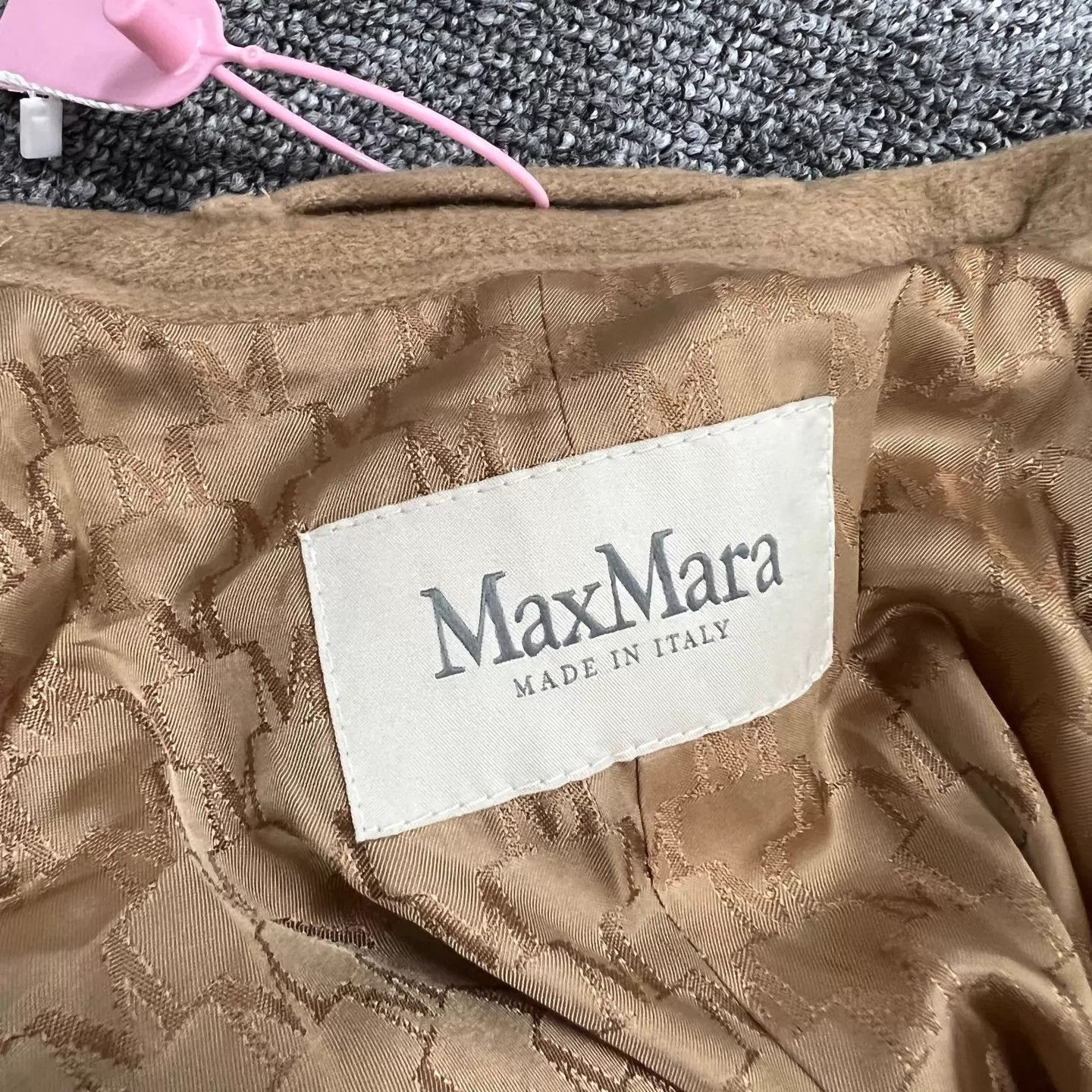 Max Mara MAX MARA 101801 Classic Camel Coat 36 99 New Size XS / US 0-2 / IT 36-38 - 6 Thumbnail