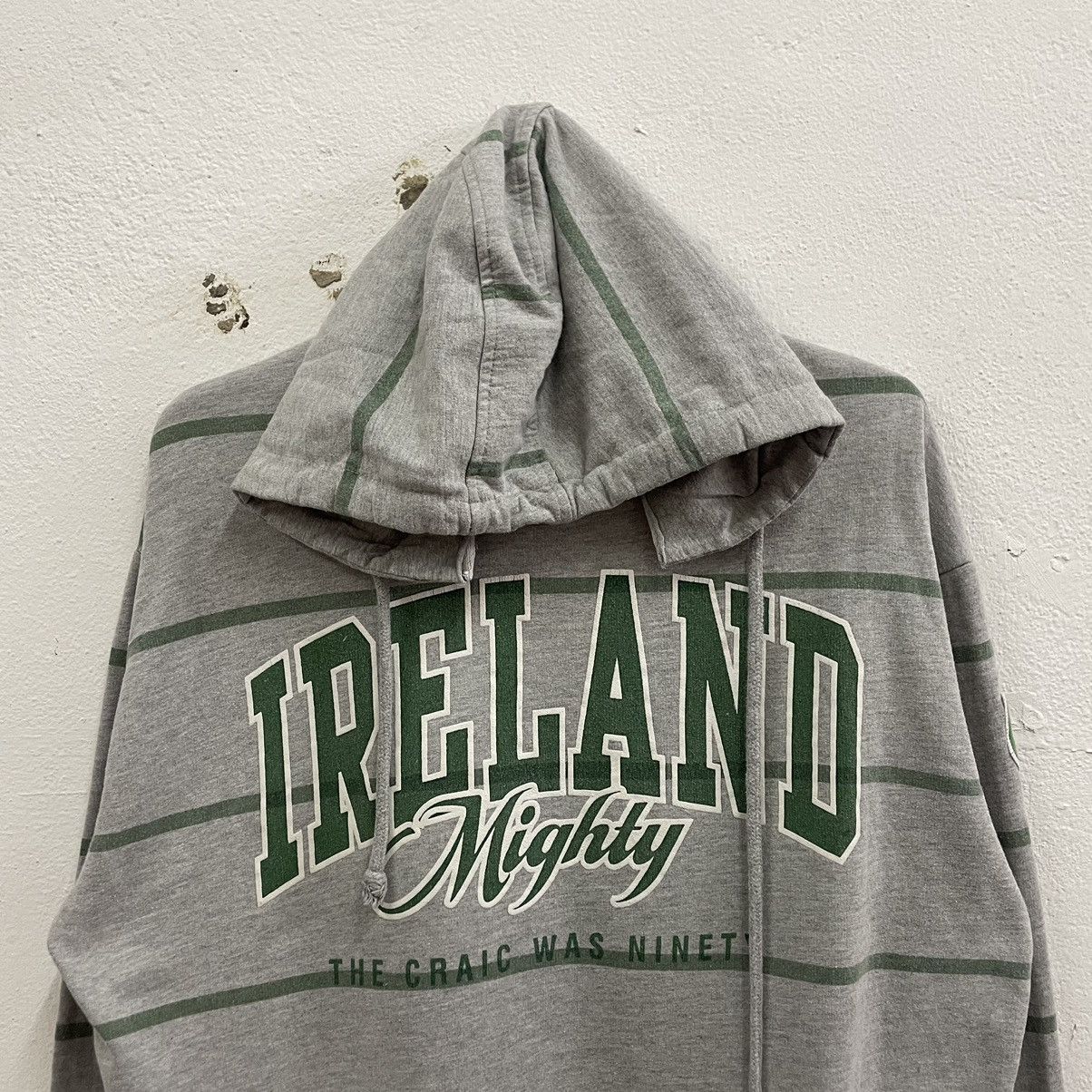 Vintage 🔥Vintage Retro Mighty Ireland Big Spellout Pullover Hoodie Size US L / EU 52-54 / 3 - 3 Thumbnail