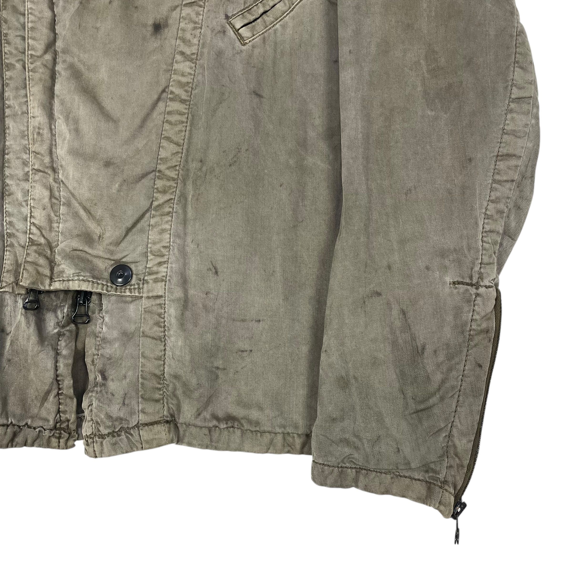 Yohji Yamamoto Yohji Yamamoto A/W 2012 Asymmetric Zip Napoleon Jacket Size US L / EU 52-54 / 3 - 5 Thumbnail
