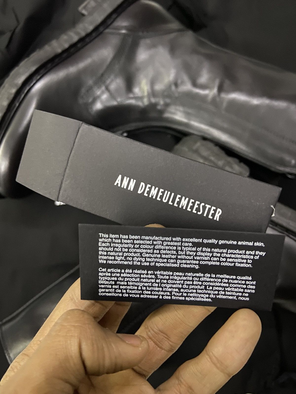 Ann Demeulemeester Ann demeulemeester double zipper Size US 9 / EU 42 - 16 Thumbnail