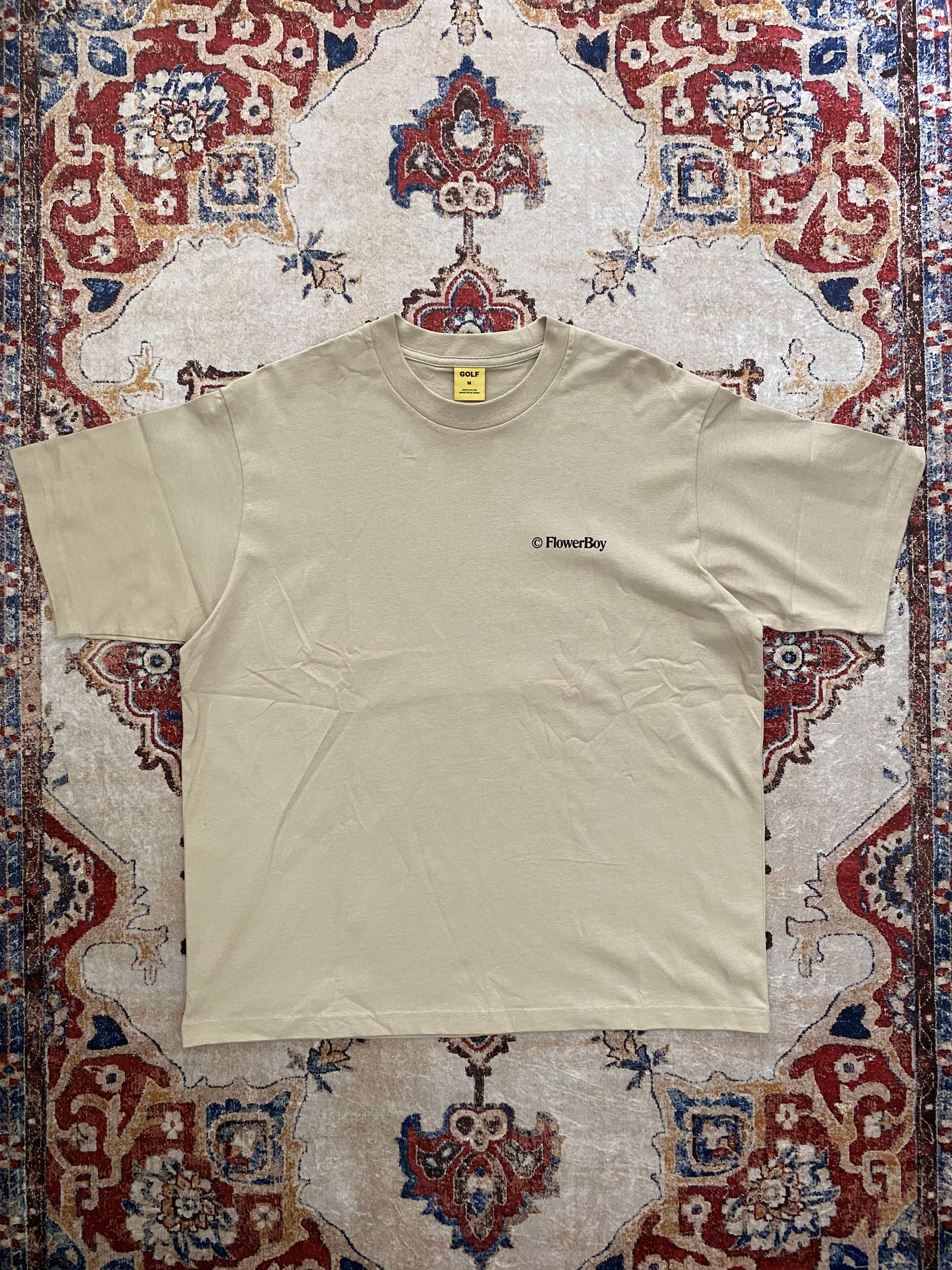 Golf Wang Golf Wang Save the Bees Tee - Sand Size US M / EU 48-50 / 2 - 2 Thumbnail