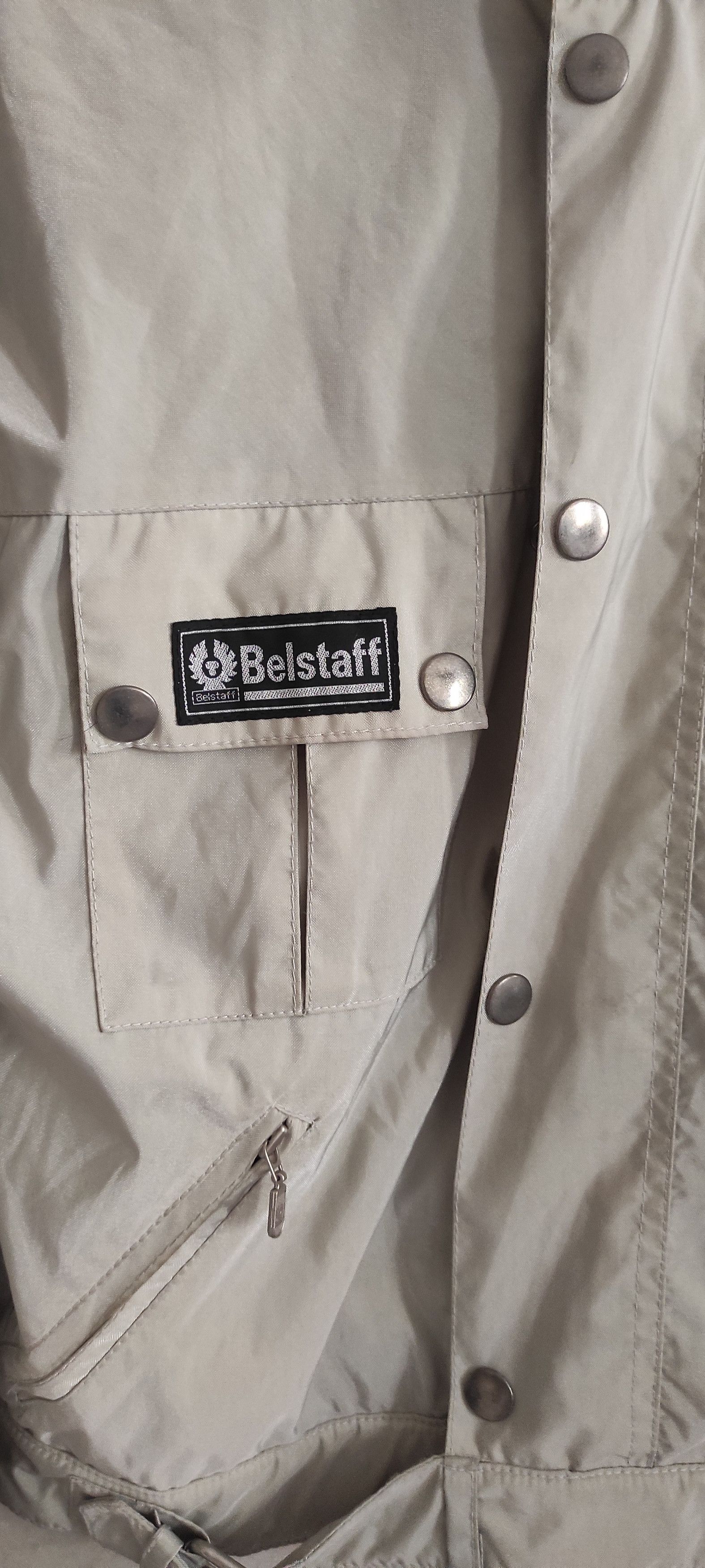 Belstaff Belstaff Nylon Beige Biker Motorcycle Jacket Size 44 Size US S / EU 44-46 / 1 - 5 Thumbnail