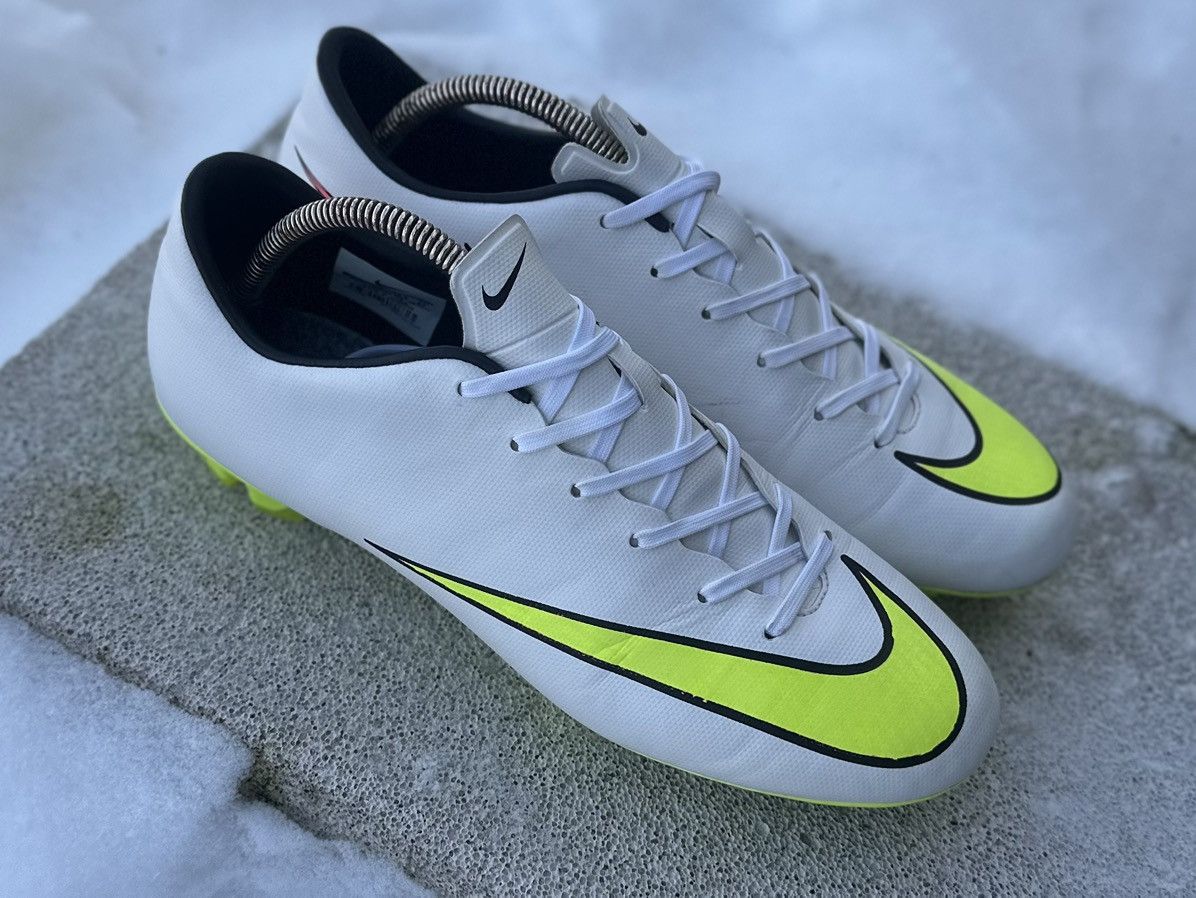 Nike NIKE MERCURIAL VICTORY V FG SOCCER BOOTS CLEATS US 9 CUSTOM Size US 9 / EU 42 - 4 Thumbnail