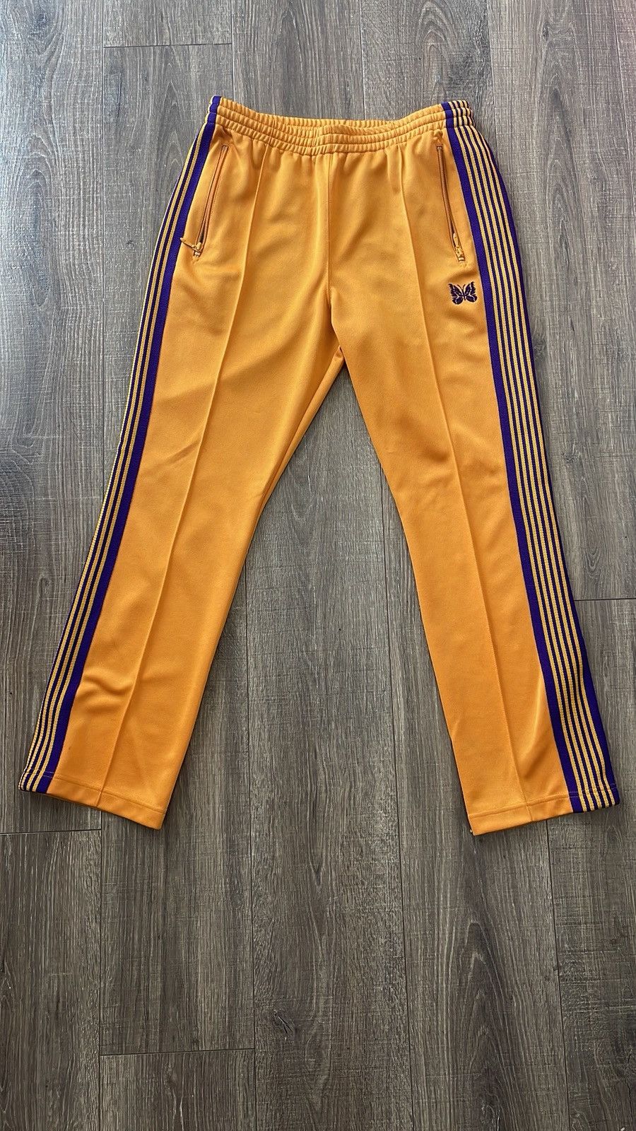Needles Yellow Track Pants | Grailed