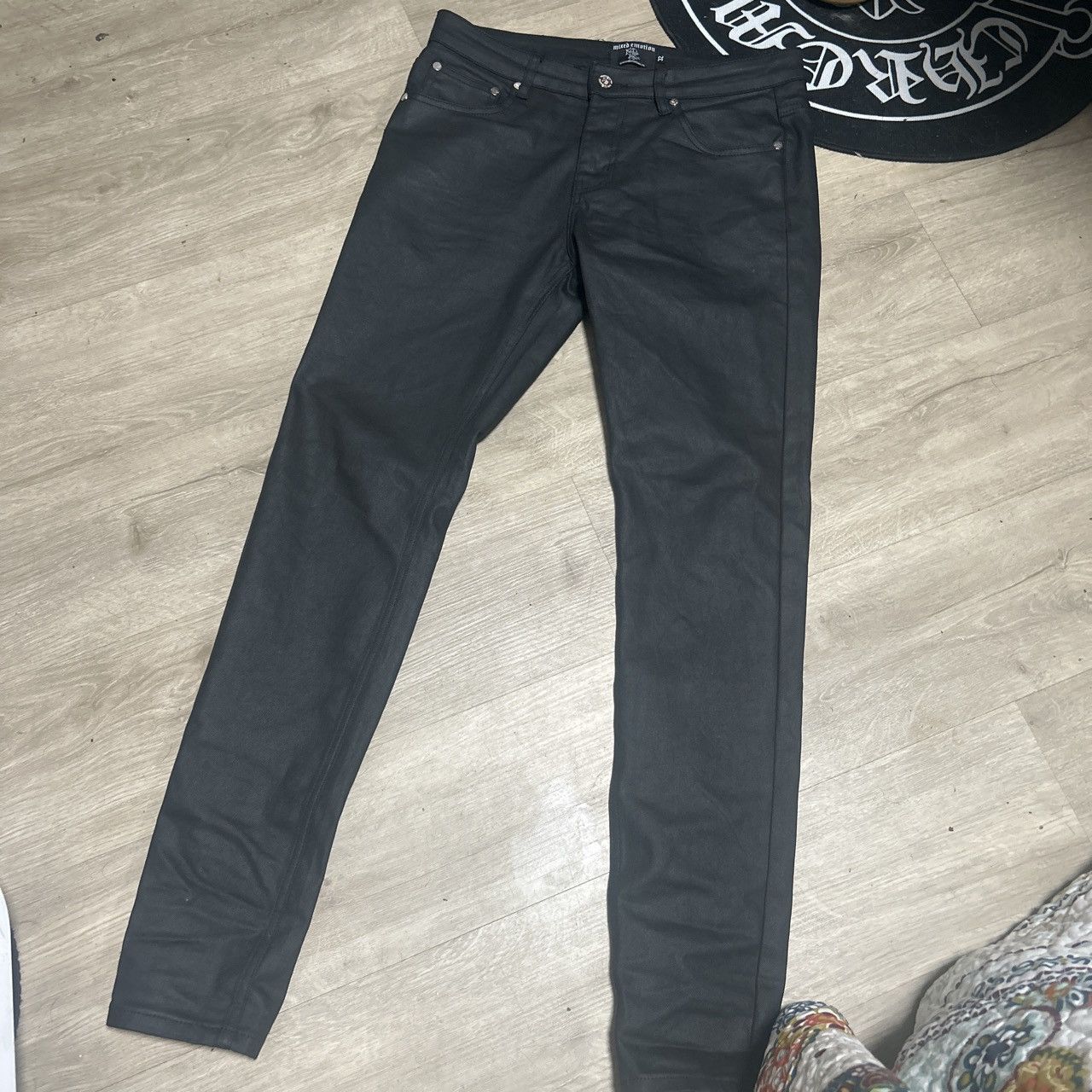 Other “Emotions” black waxed Denim Size US 32 / EU 48 - 1 Thumbnail