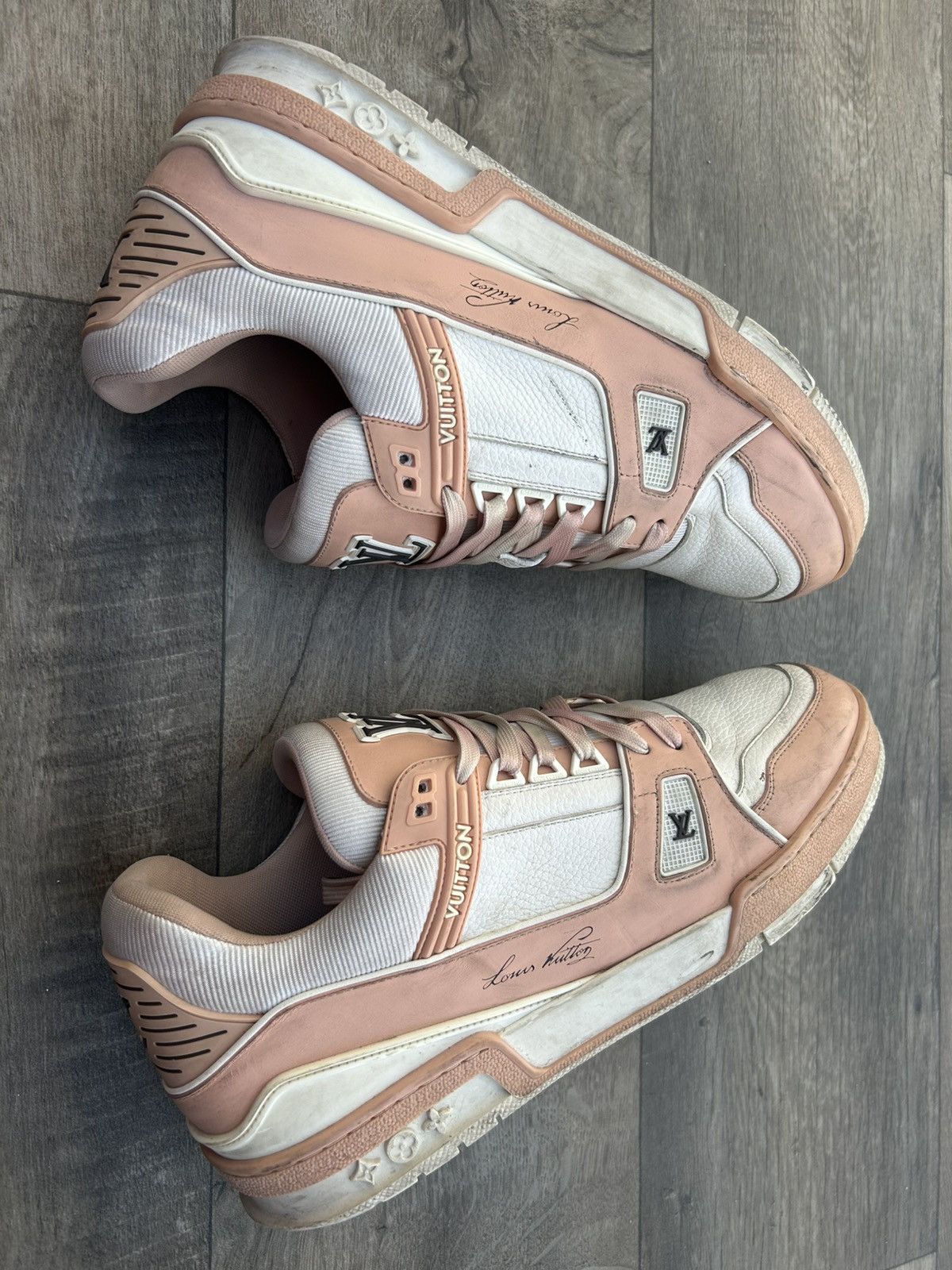Louis Vuitton Louis Vuitton LV Trainer Sneakers Size US 13 / EU 46 - 7 Thumbnail