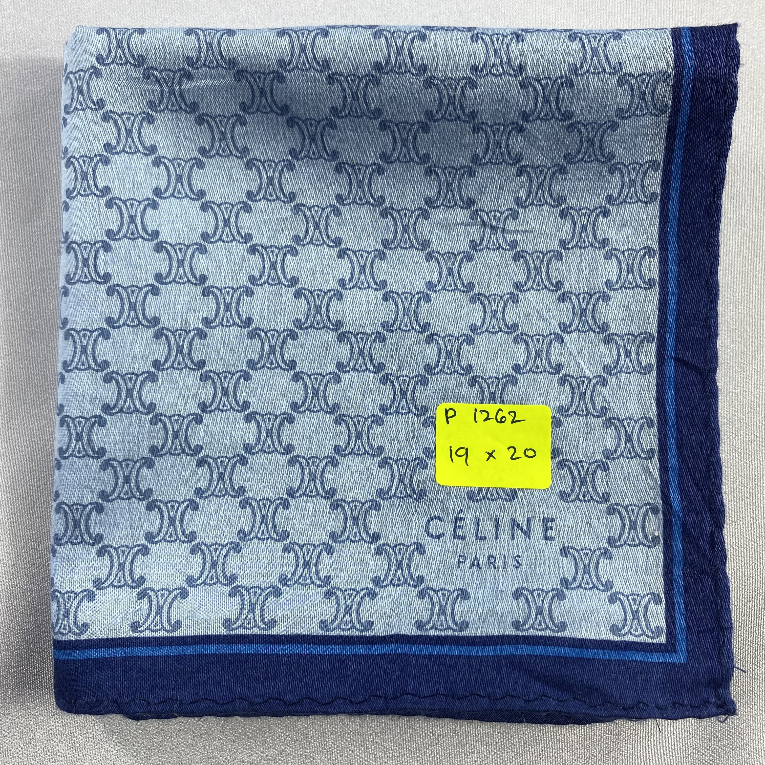 Celine × Vintage Celine Handkerchief / Neckerchief / Bandana-P1262 Size ONE SIZE - 5 Thumbnail