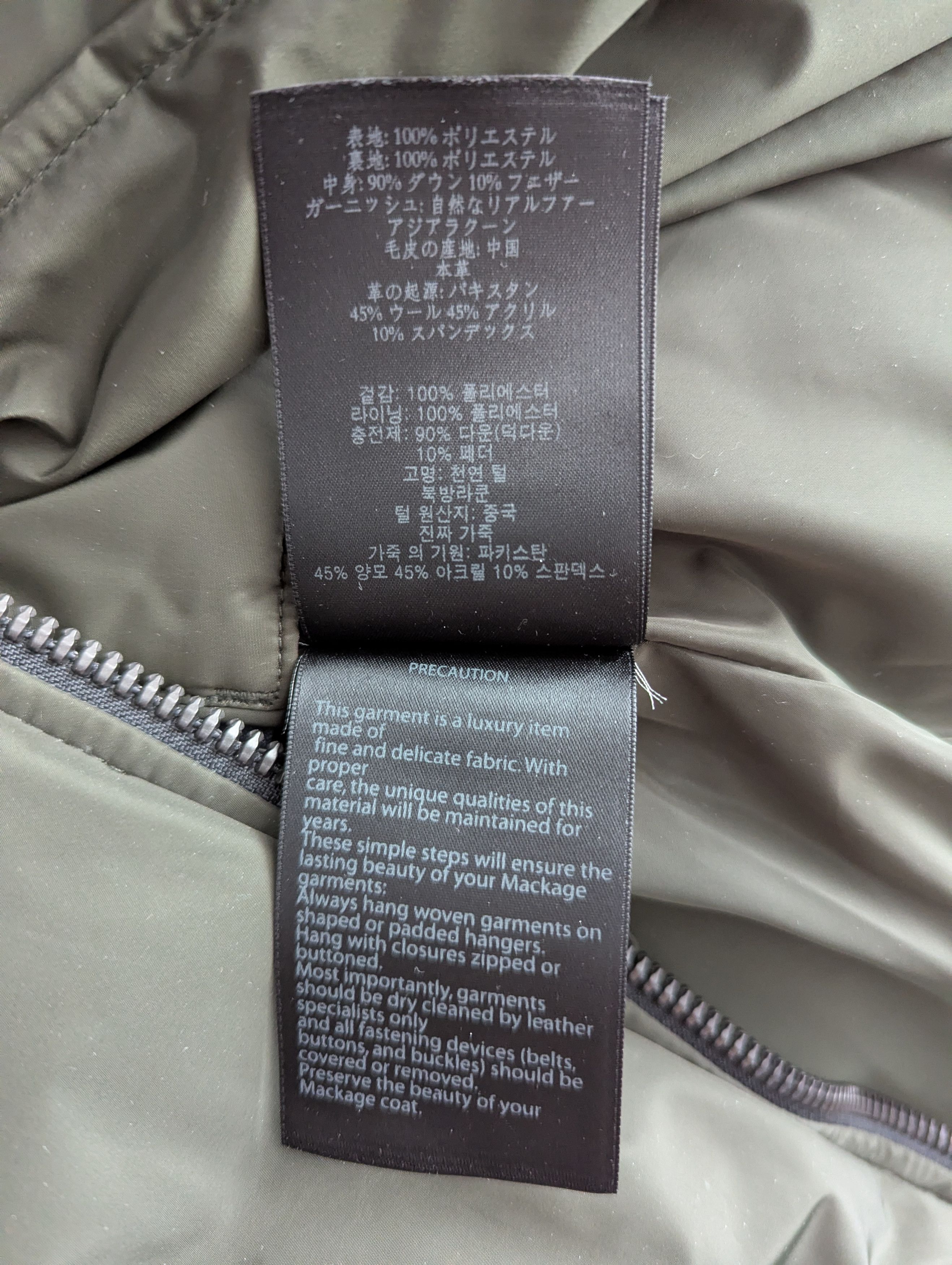 Mackage KAY-F Down coat w/ natural fur Signature Mackage Collar Size M / US 6-8 / IT 42-44 - 11 Thumbnail