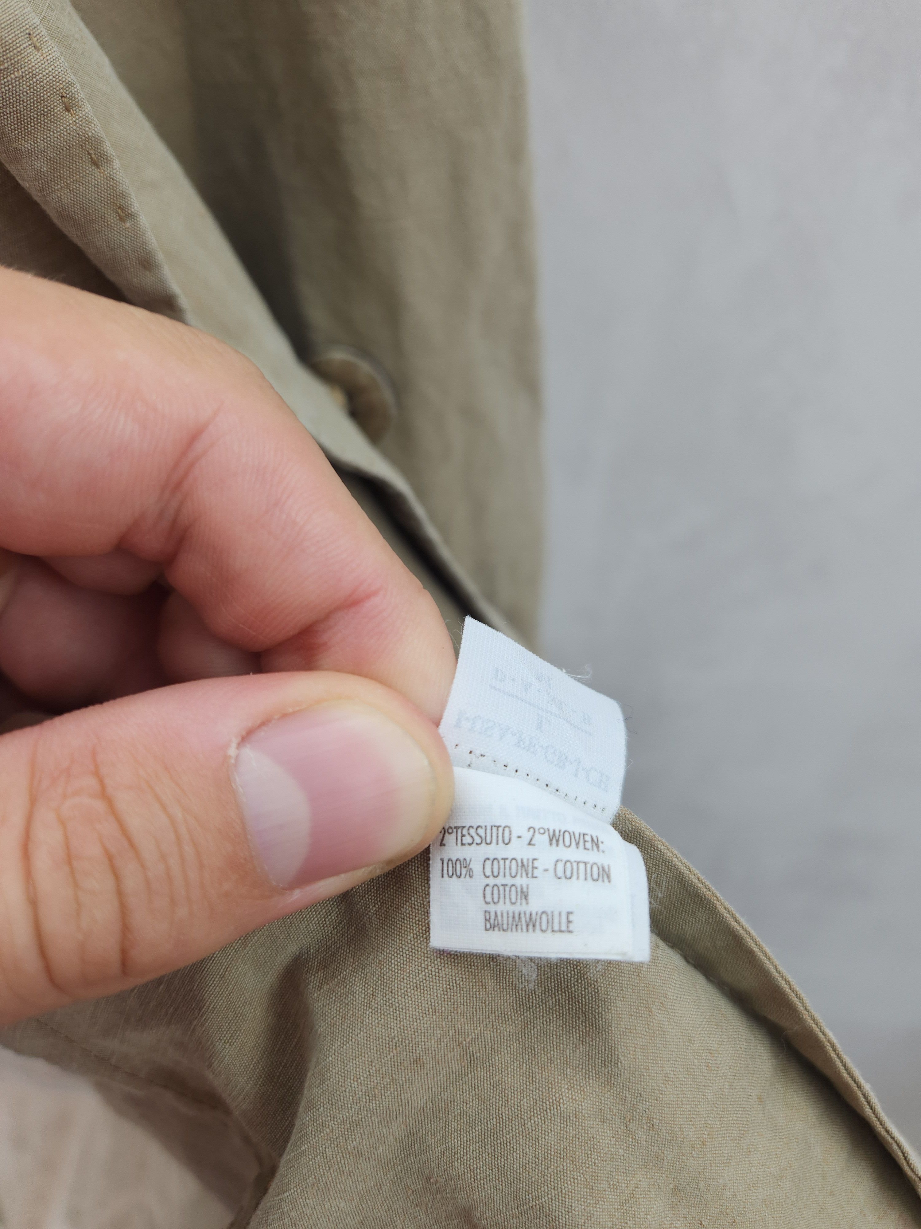 Brunello Cucinelli Brunello cucinelli cotton beige jacket button ups size L Size L / US 10 / IT 46 - 18 Thumbnail