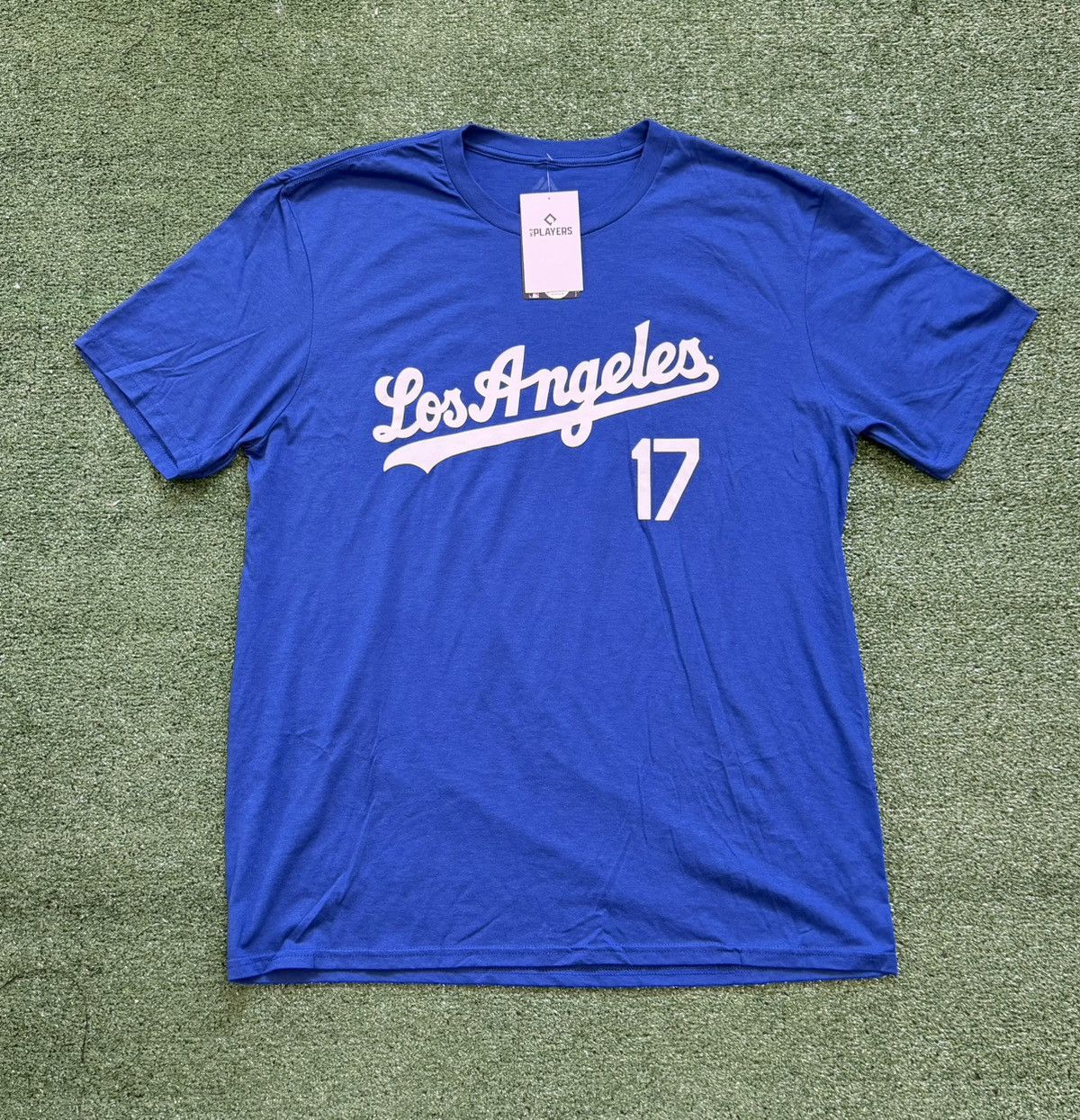 Majestic Majestic Los Angeles Dodgers #17 Shohei Ohtani Men's Blue Size US XL / EU 56 / 4 - 1 Thumbnail