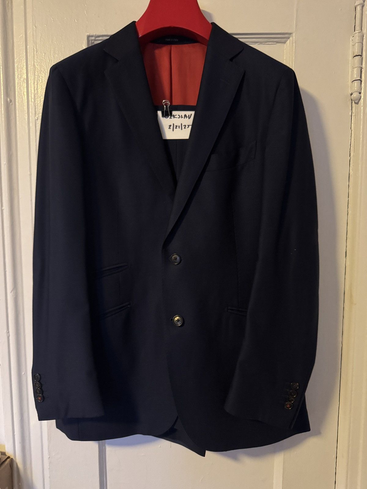 Suitsupply Suitsupply Sienna Blue Suit Size 48R - 1 Thumbnail