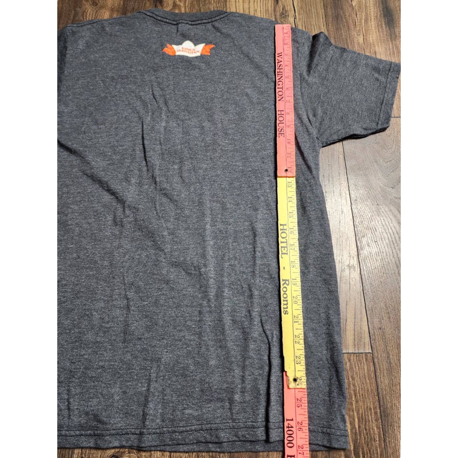 Doublet In Your Face Apparel T-Shirt Mens M Gray Hawaiian Double-Sided You Had Me At Aloha Kings Hawaiian Rolls Crew Neck Cotton Blend Size US M / EU 48-50 / 2 - 2 Thumbnail