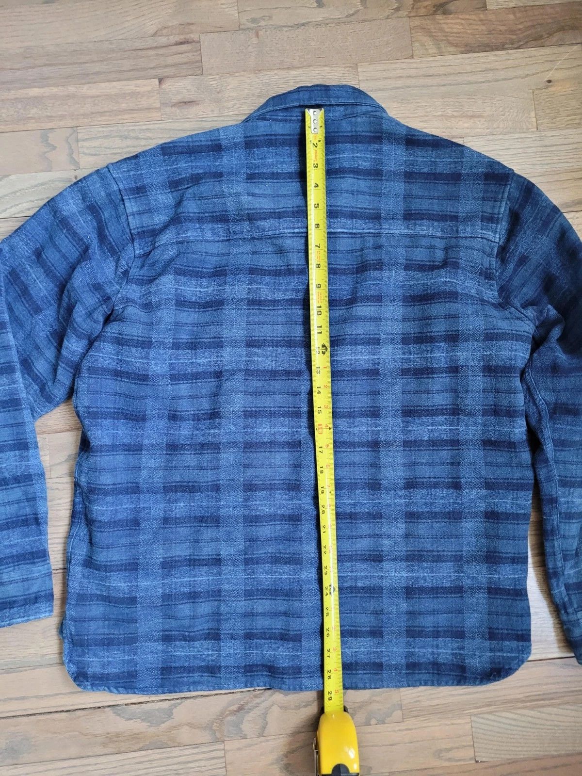3sixteen 3sixteen overdyed indigo utility shirt - XXL (fits XL) Size US XXL / EU 58 / 5 - 6 Thumbnail