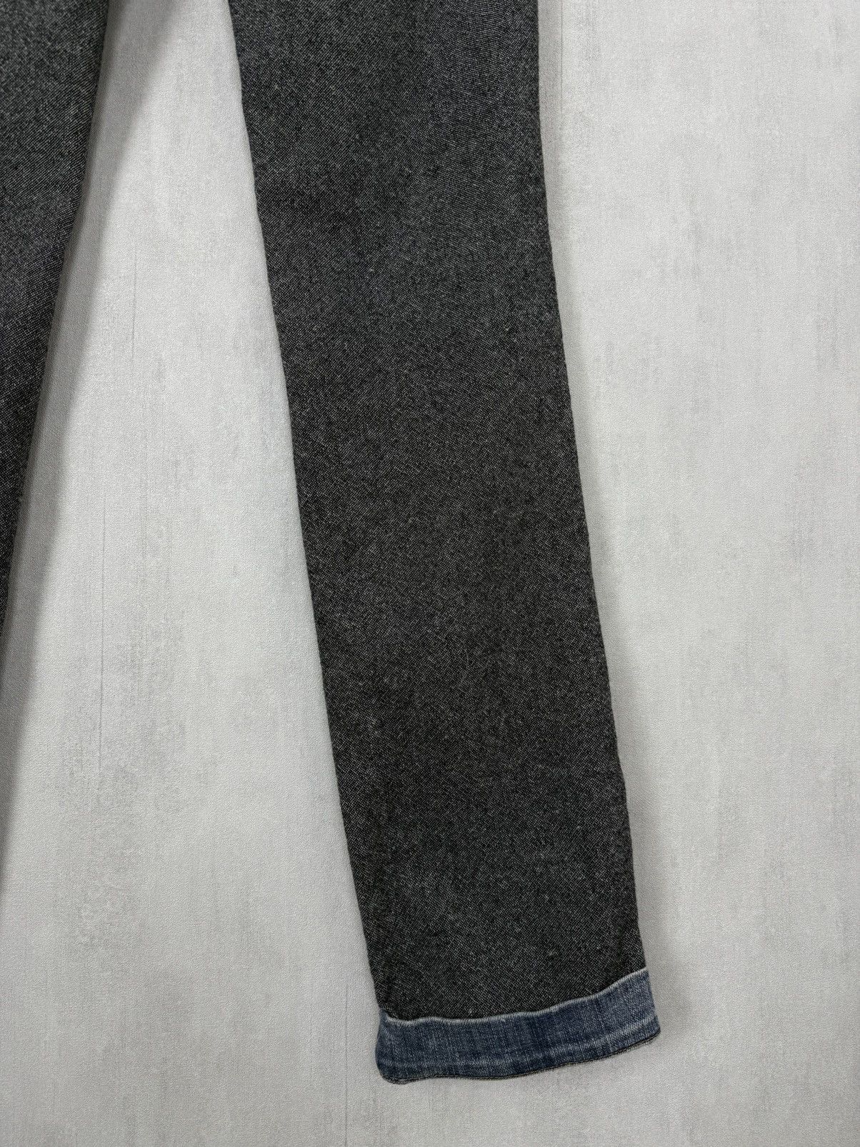 Dolce & Gabbana Dolce&Gabbana SS05 Women’s Archive Hybrid Wool/Denim Pants Size 33" - 7 Thumbnail
