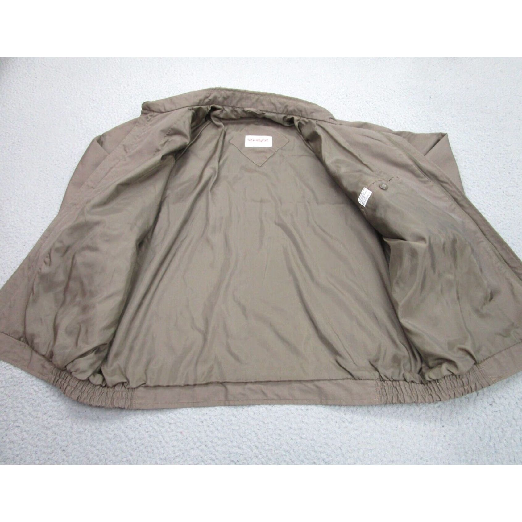 McGregor McGregor Mens Brown Jacket James Dean Bomber Coat Vintage Large 90s Size US L / EU 52-54 / 3 - 5 Thumbnail