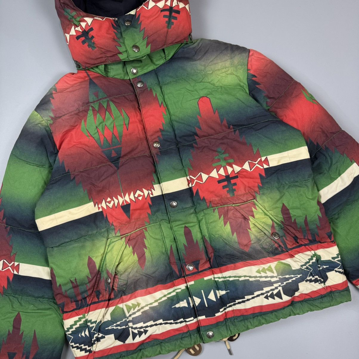 Polo Ralph Lauren POLO RALPH LAUREN ‘NATIVE PATTERN’ DOWN JACKET A/W 2012 Size US M / EU 48-50 / 2 - 3 Thumbnail
